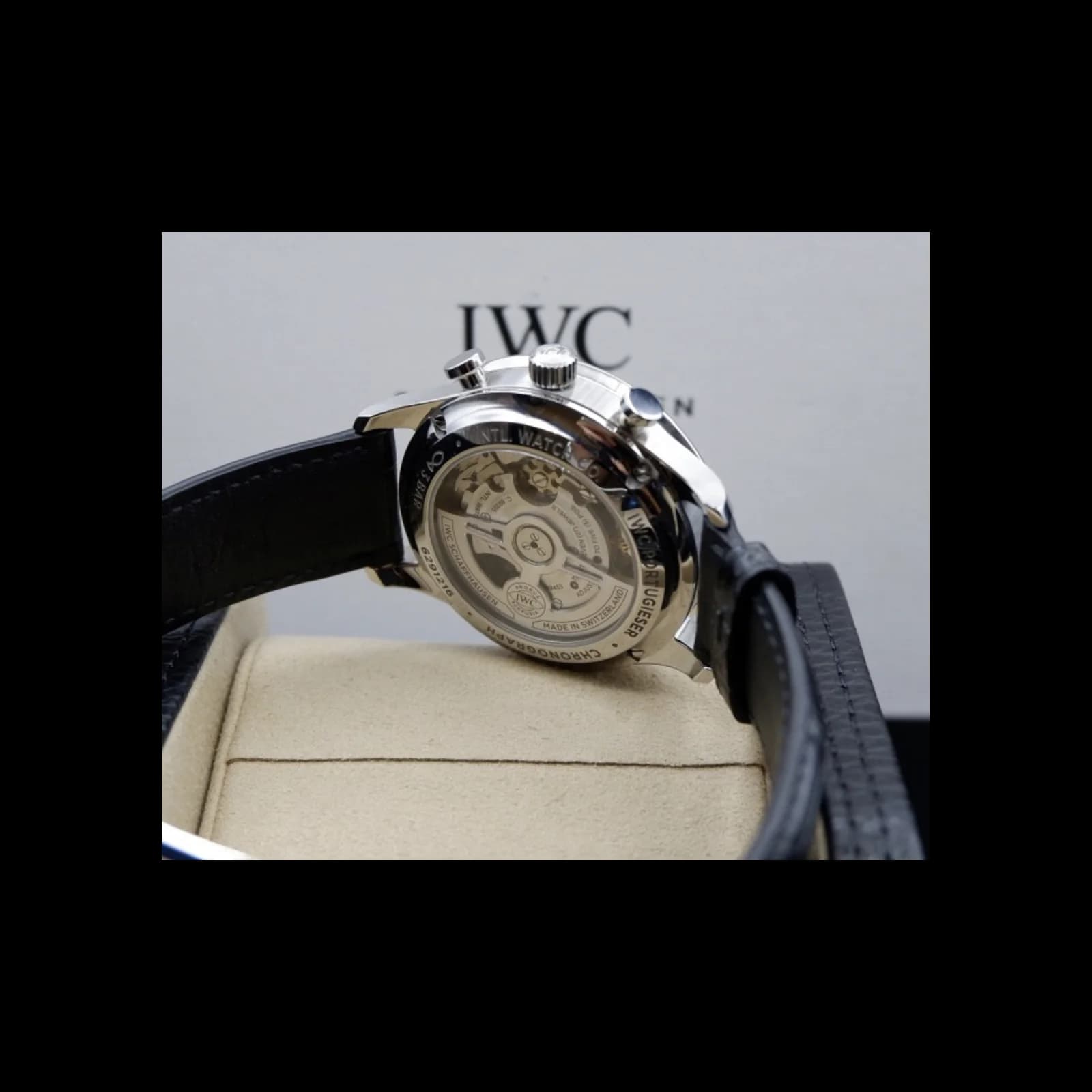 Thumb Portugieser Chronograph Stainless Steel / Green