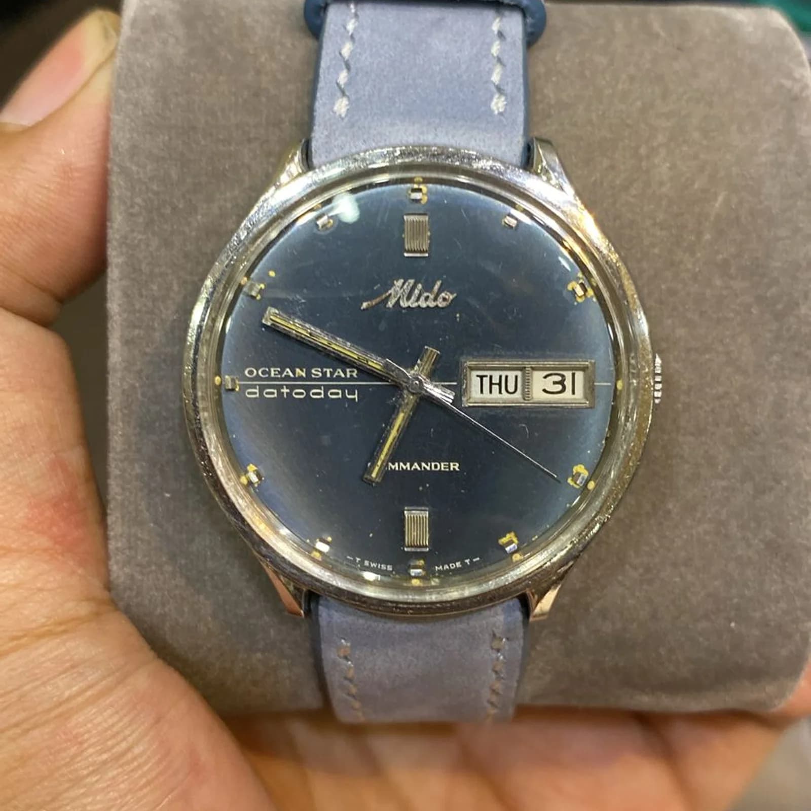 Thumb Commander Ocean Star Automatic Blue