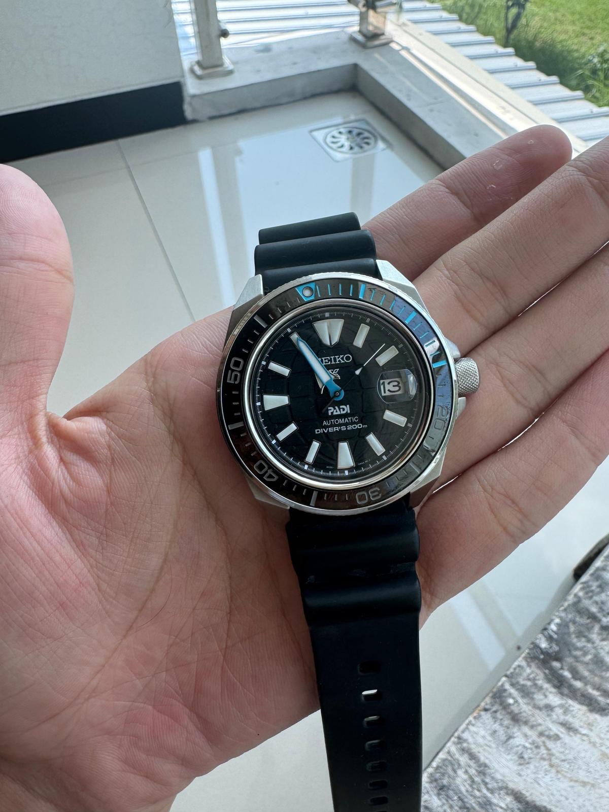 Thumb Prospex SRPG21K1 King Samurai PADI Automatic Divers 200M