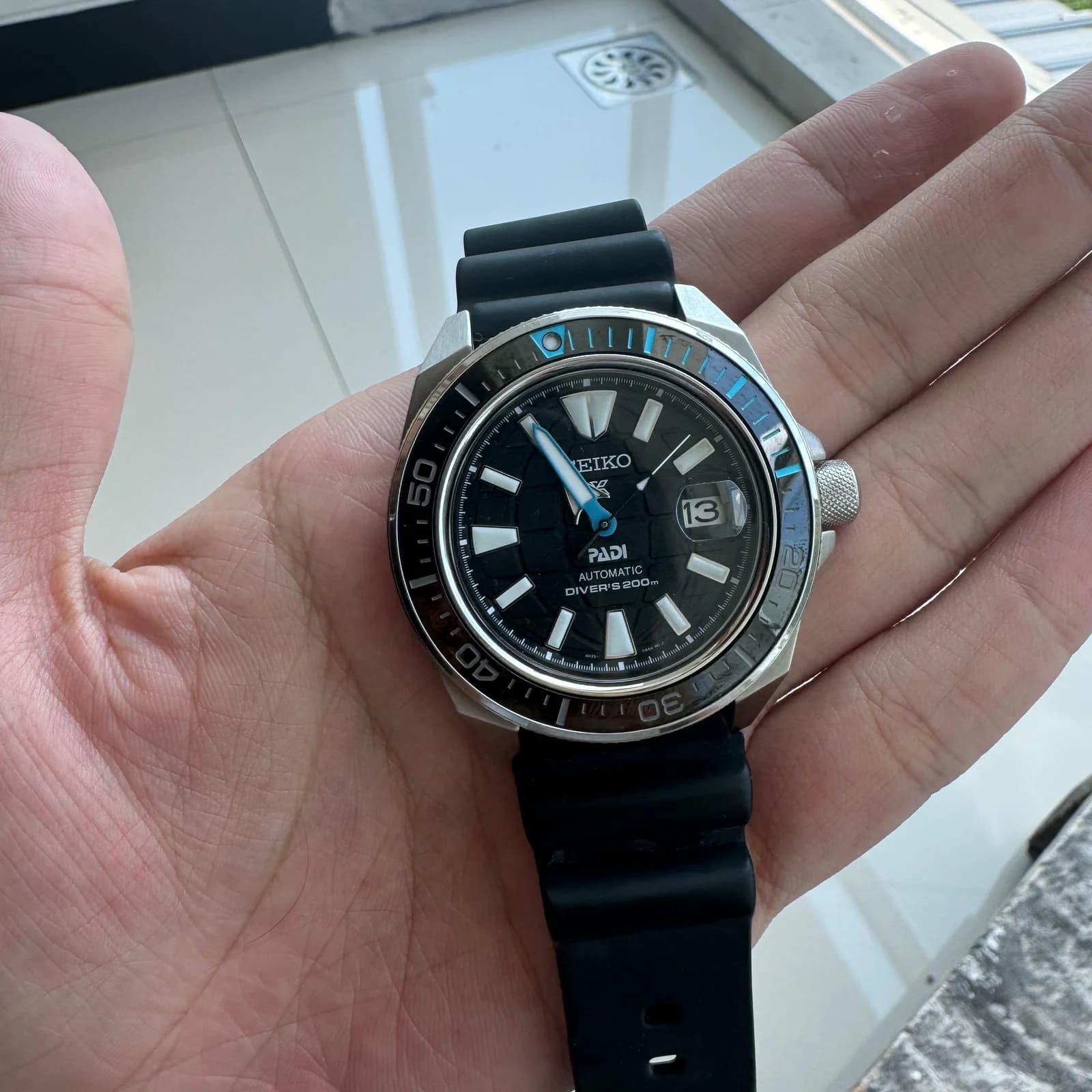 Thumb Prospex SRPG21K1 King Samurai PADI Automatic Divers 200M
