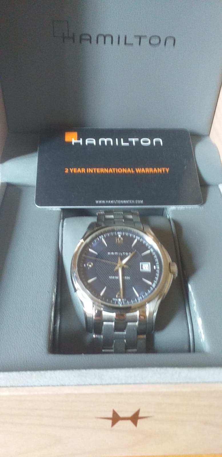 Thumb Jazzmaster Viewmatic 40mm Black Dial Bracelet