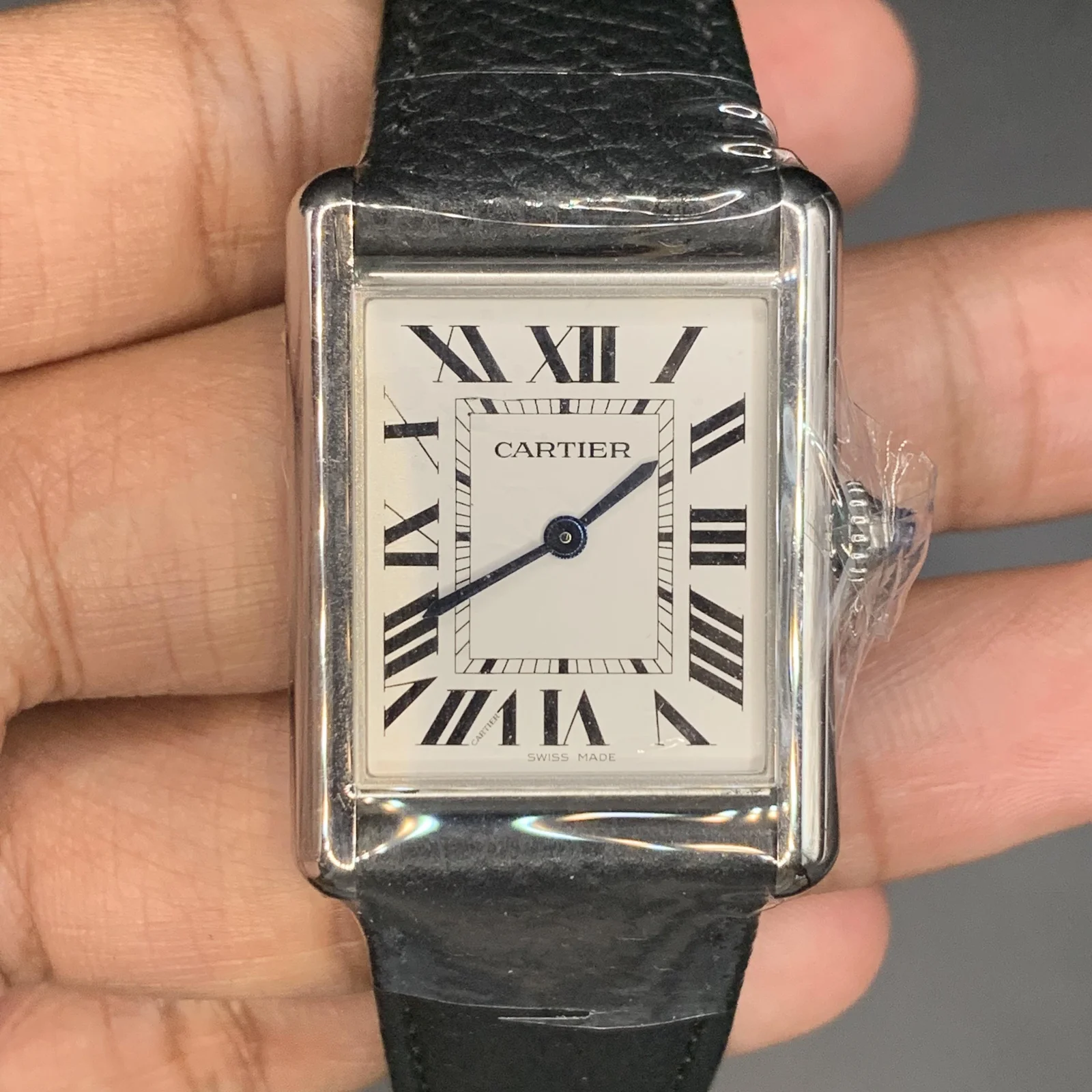 Thumb Tank Must Large Quartz Stainless Steel / Silver