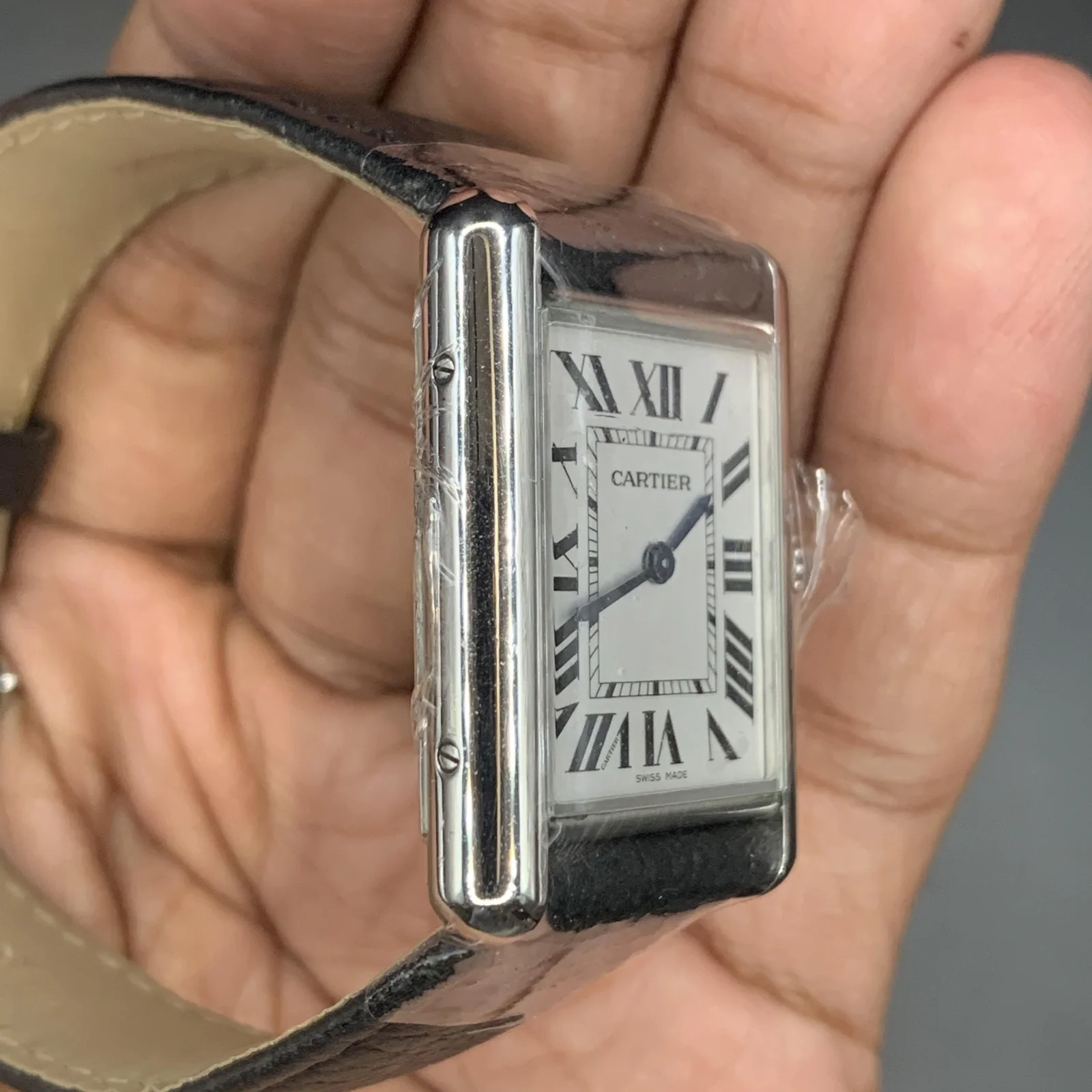 Thumb Tank Must Large Quartz Stainless Steel / Silver