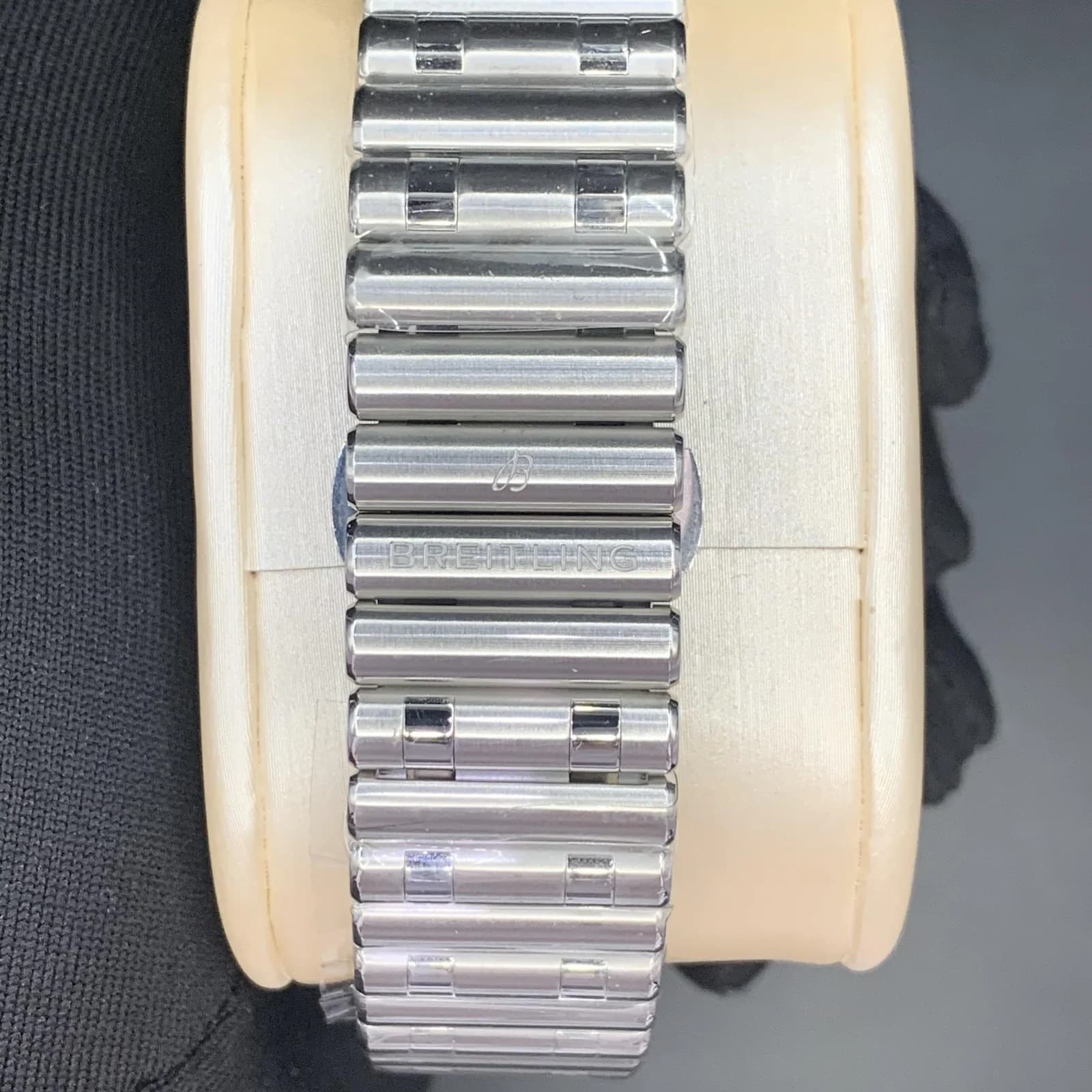Thumb Chronomat 40 GMT Stainless Steel / Blue / Rouleaux