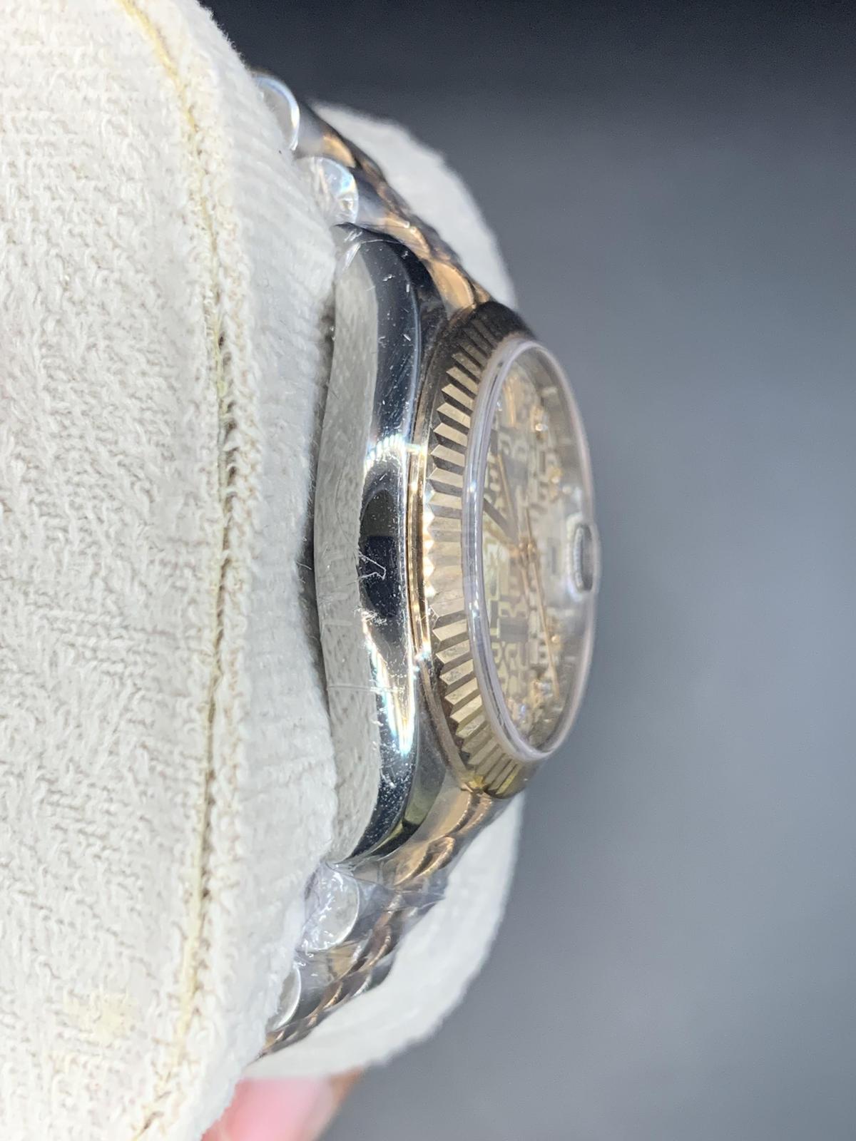 Thumb Datejust 31 Rolesor Everose Fluted / Jubilee / Pink Computer