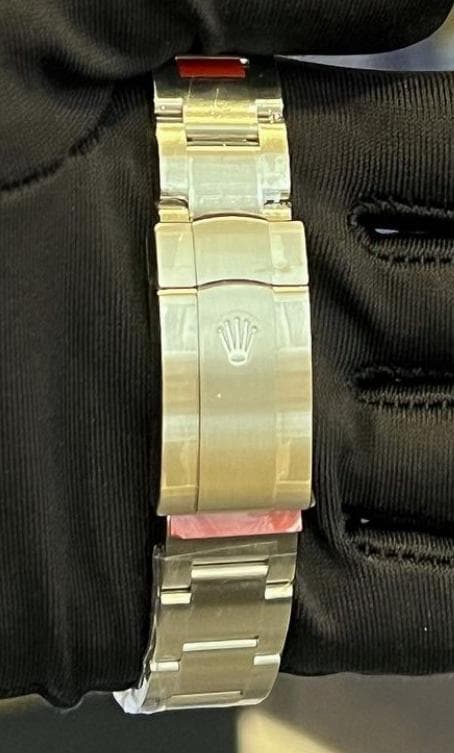 Thumb Oyster Perpetual 41 Stainless Steel / Yellow