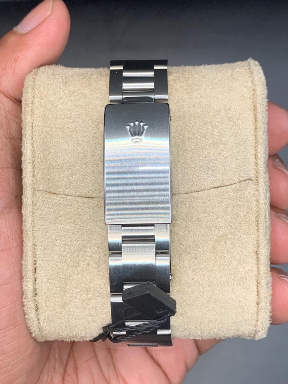Thumb Oyster Perpetual 36 Stainless Steel / Black