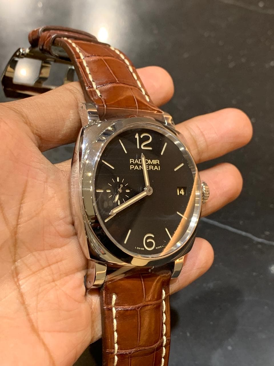 Thumb Radiomir 1940 47 3 Days Stainless Steel / Black