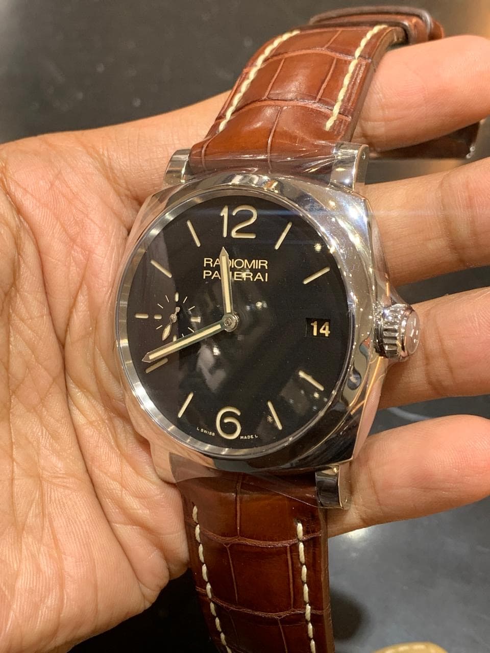 Thumb Radiomir 1940 47 3 Days Stainless Steel / Black