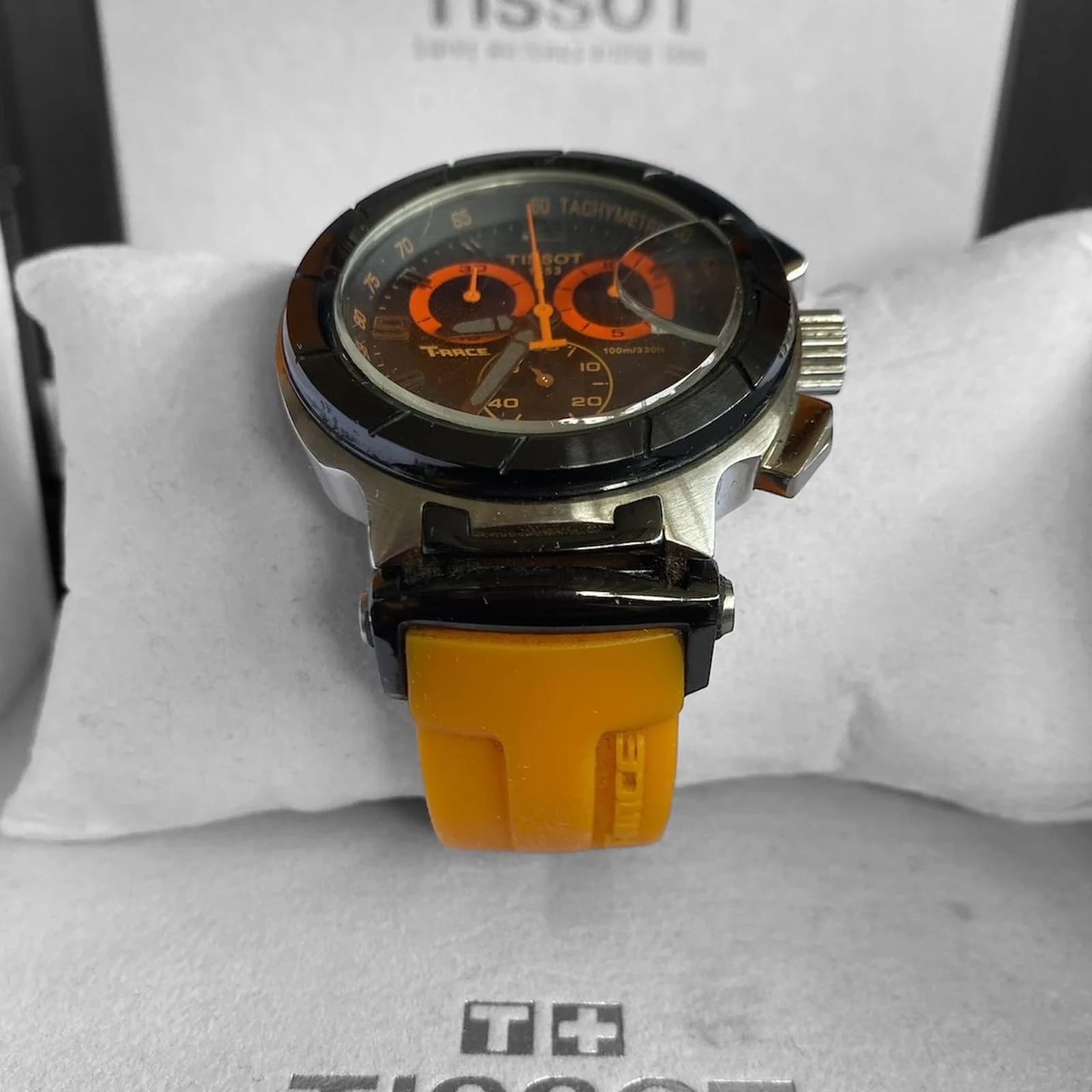 Thumb T-Race Quartz Orange