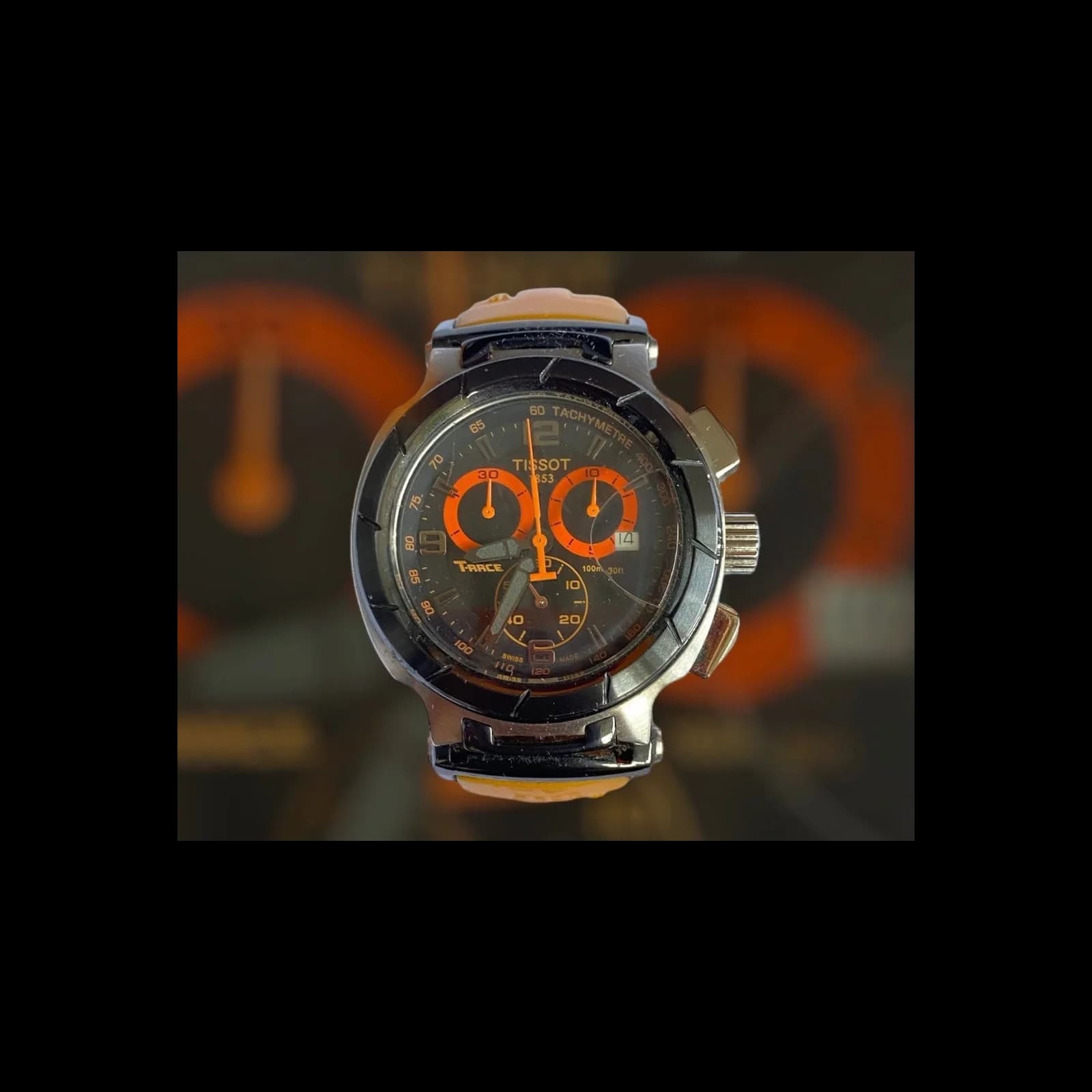 Thumb T-Race Quartz Orange