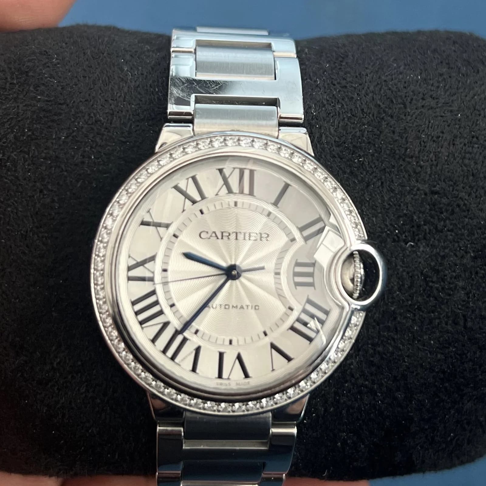 Thumb Ballon Bleu Silver