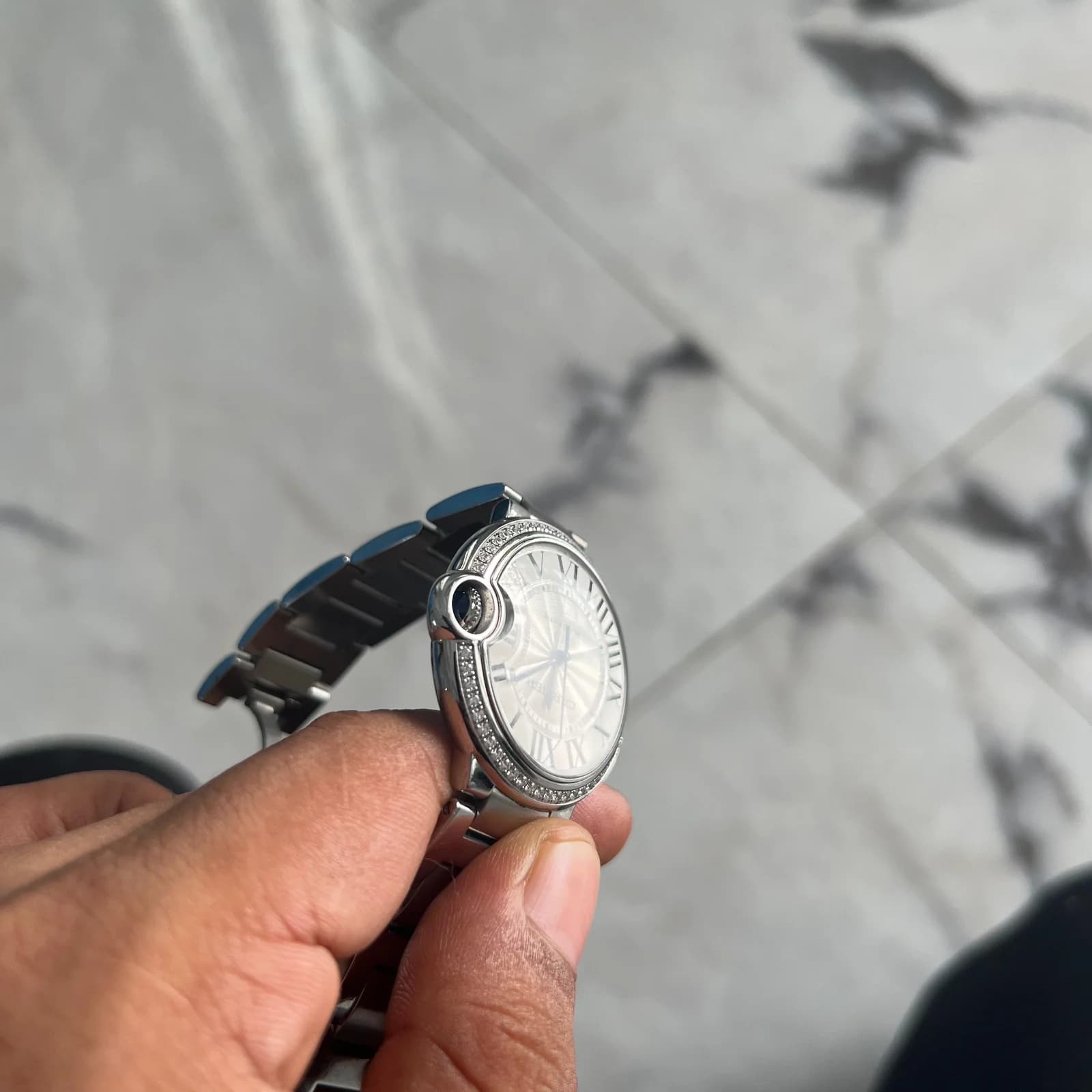 Thumb Ballon Bleu Silver