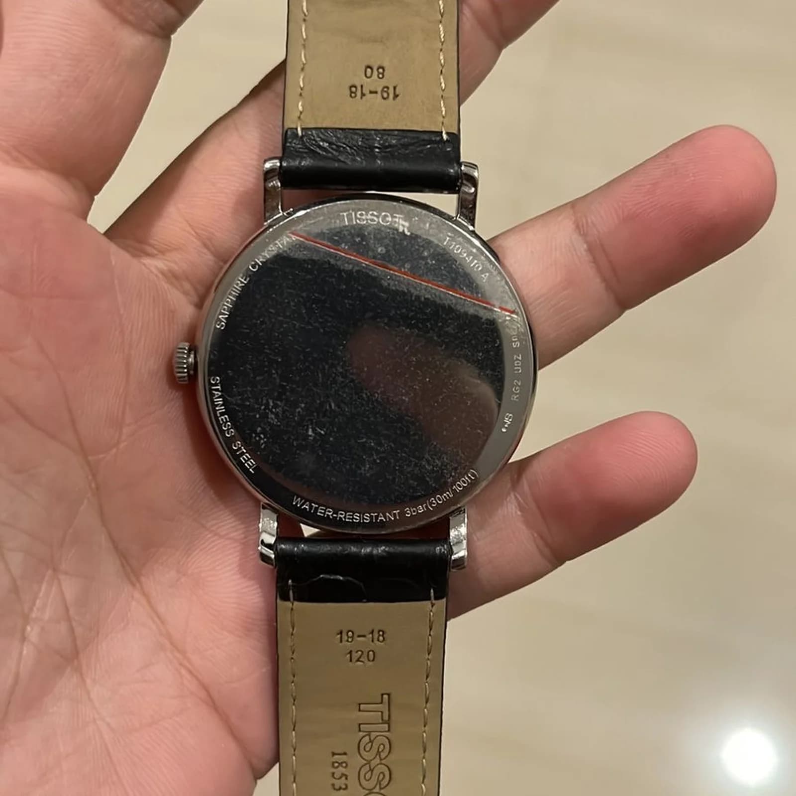 Thumb Everytime Medium Stainless Steel / Black / Strap