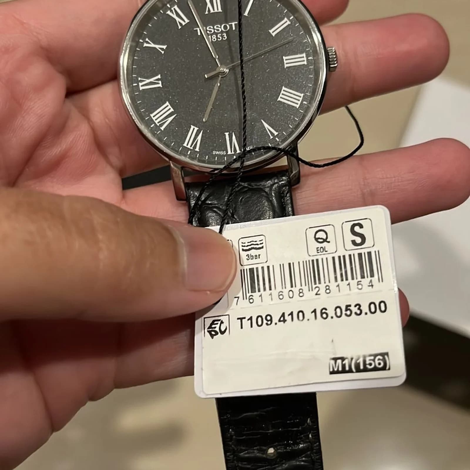 Thumb Everytime Medium Stainless Steel / Black / Strap