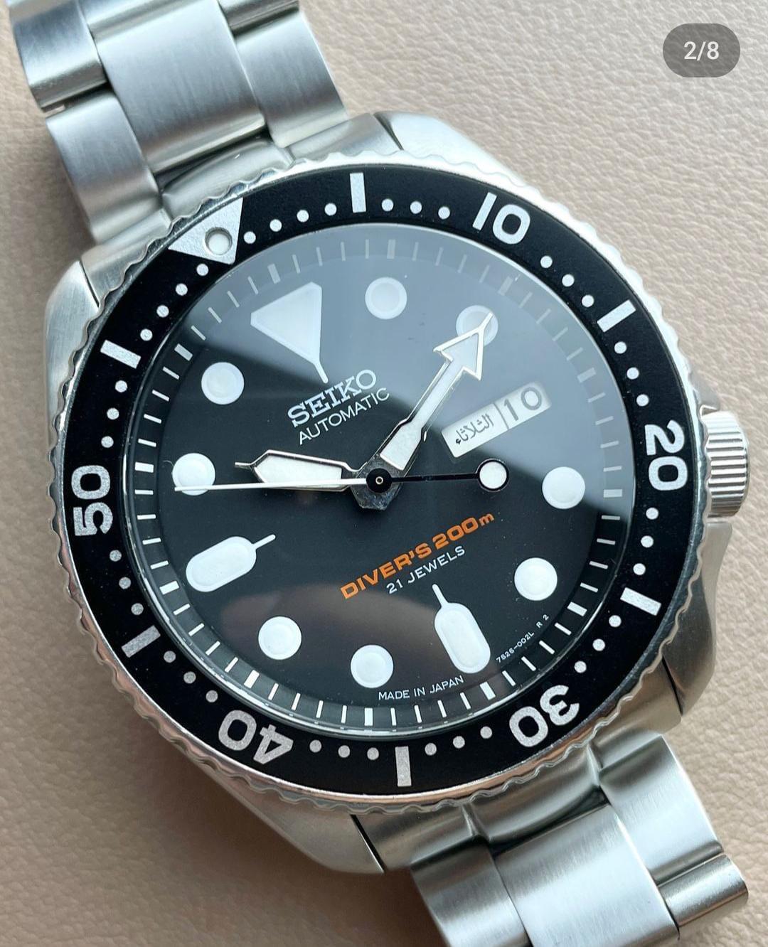 Thumb Seiko SKX007 Black / Stainless Steel