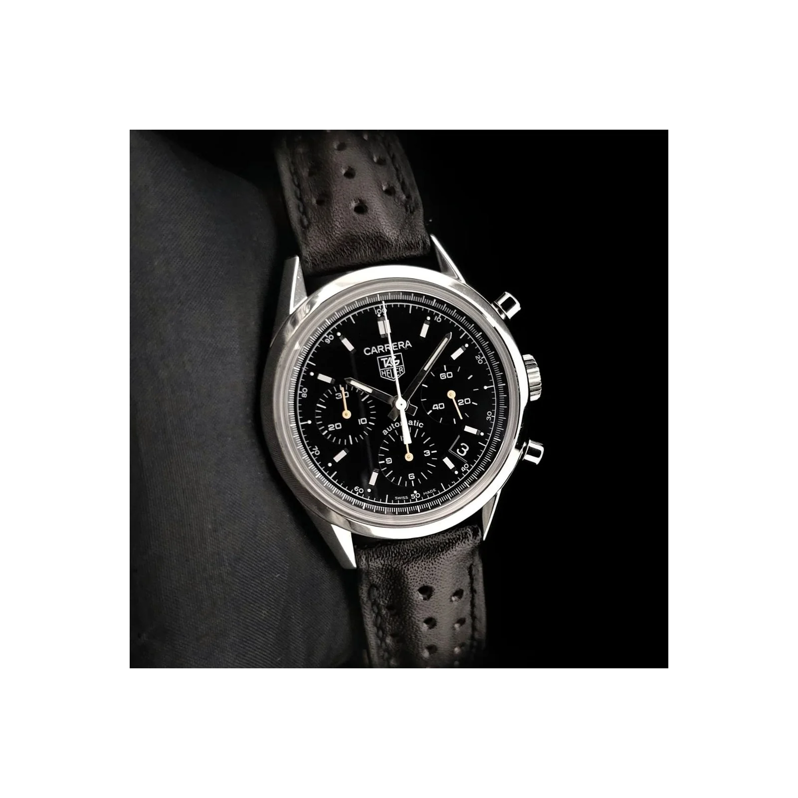 Thumb TAG Heuer Carrera Automatic Chronograph Stainless Steel / Black