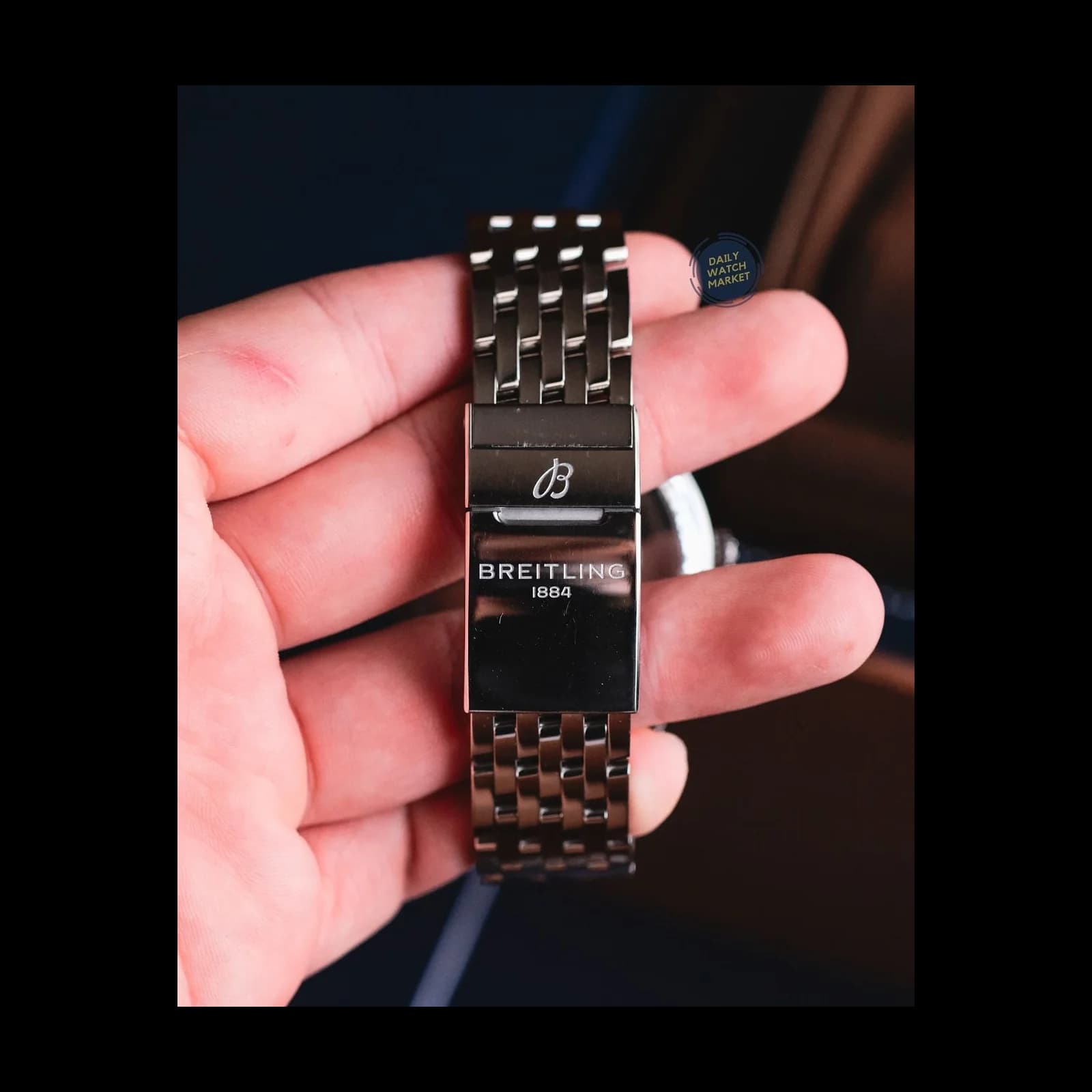 Thumb Premier Automatic Day & Date 40 Stainless Steel / Black / Bracelet