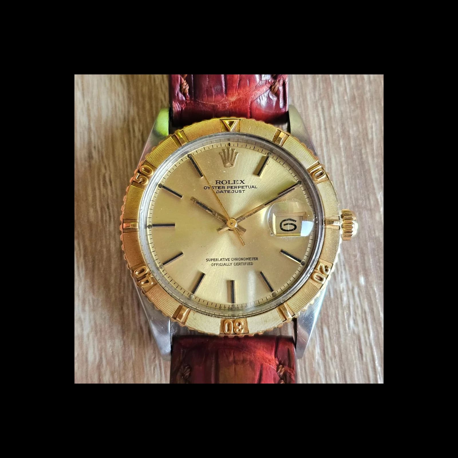 Thumb Datejust 36 Turn O Graph 1625