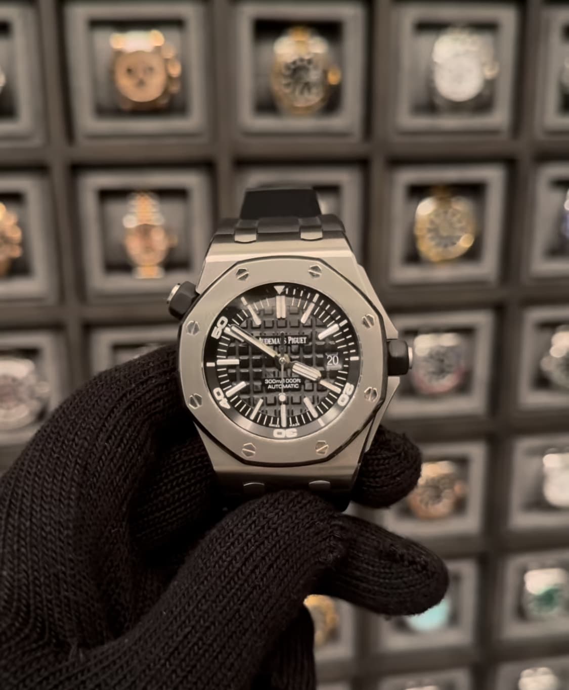 Stainless Steel Ap Diver 15710 Jual Audemars Piguet Royal Oak