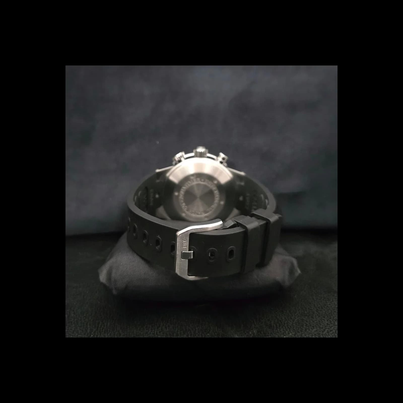 Thumb Aquatimer Chrono-Automatic Stainless Steel / Black / Bracelet