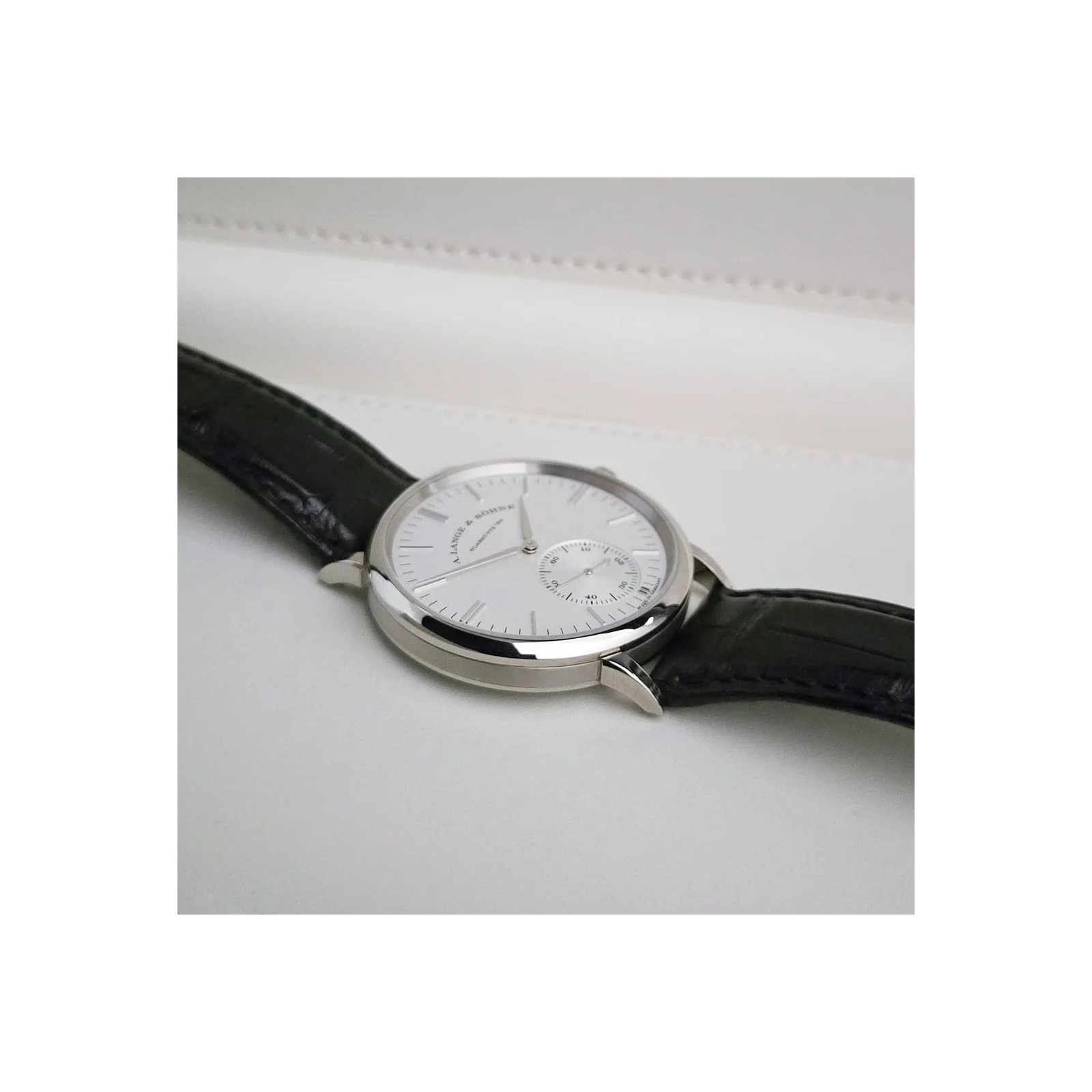 Thumb Saxonia Automatik White Gold / Silver