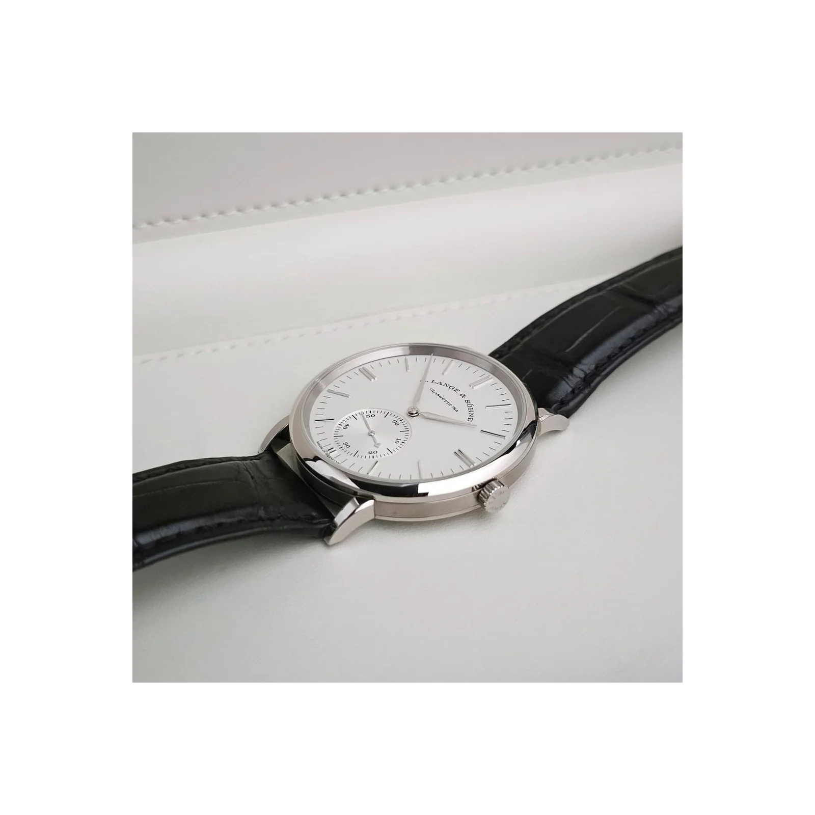 Thumb Saxonia Automatik White Gold / Silver