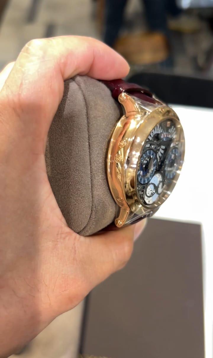 Thumb Recital 27 Manual Handwound Rose Gold