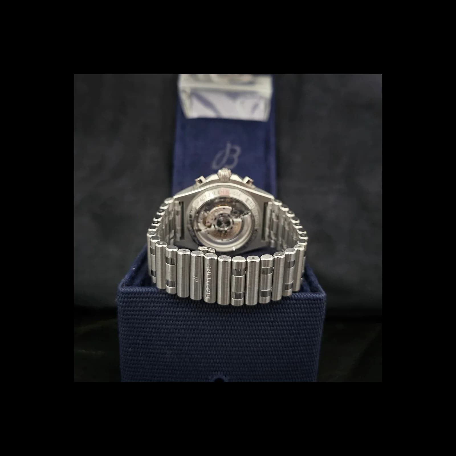 Thumb Chronomat B01 42 Stainless Steel / Copper / Rouleaux