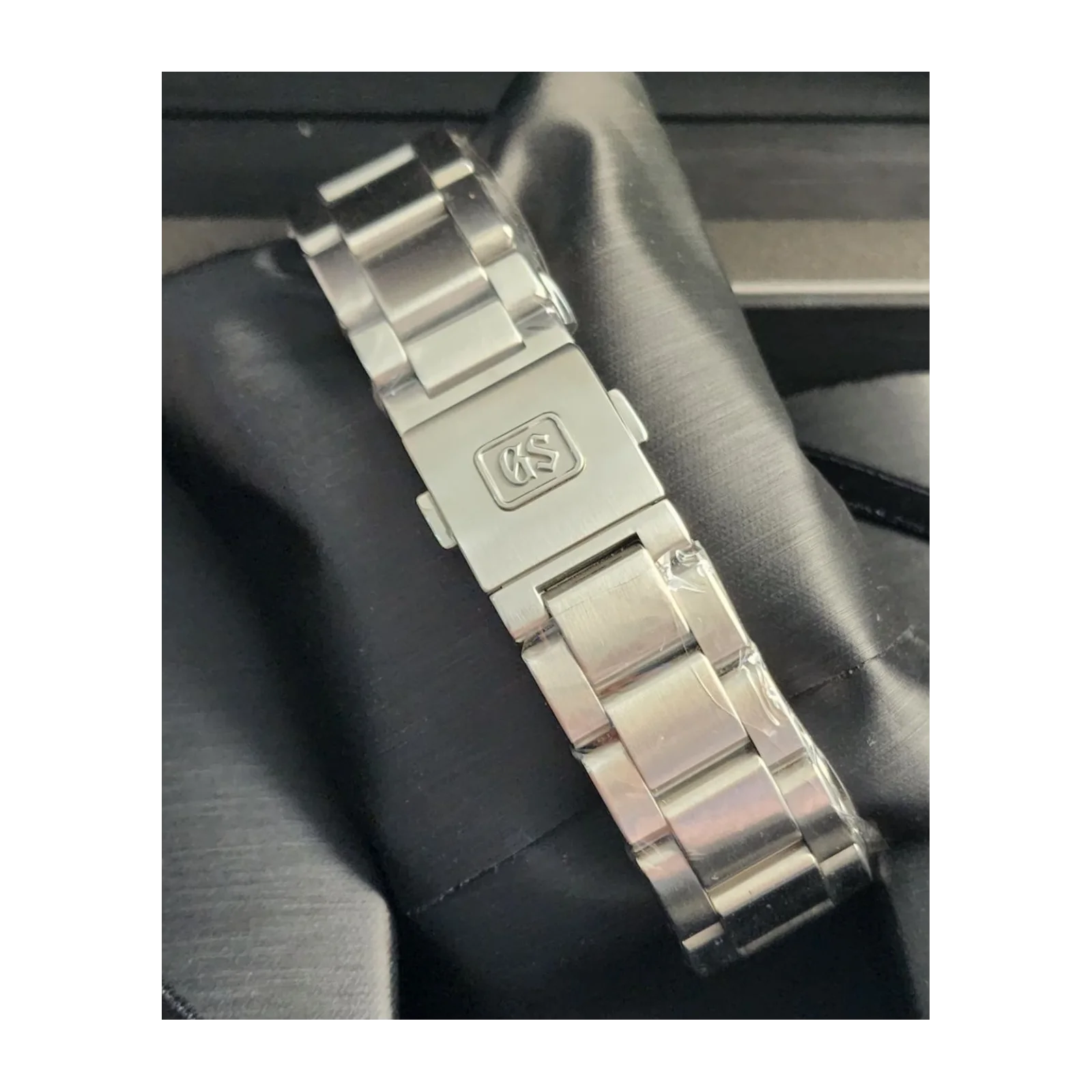 Thumb Spring Drive Stainless Steel / Blue / Bracelet