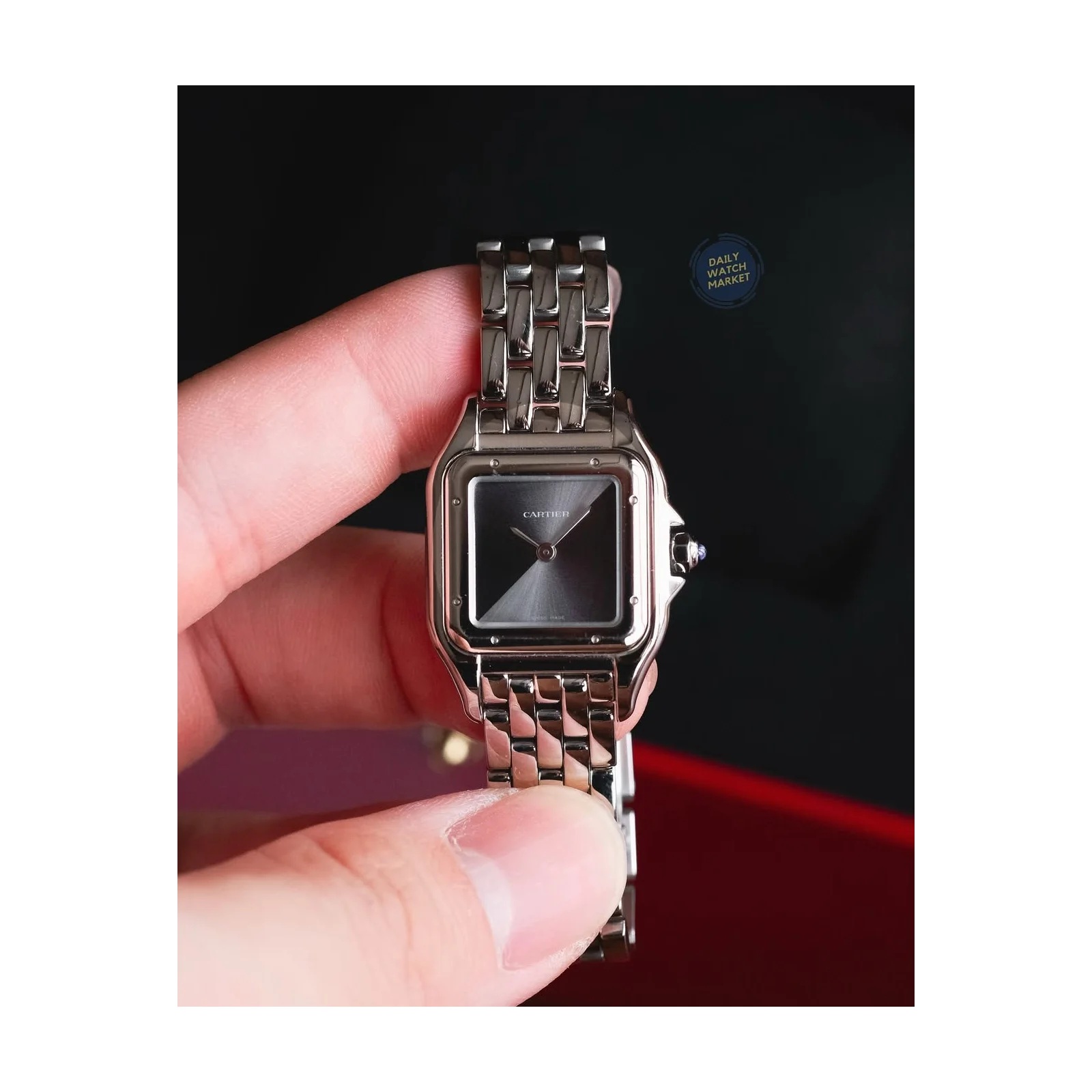 Thumb Panthere Quartz Small Model Grey
