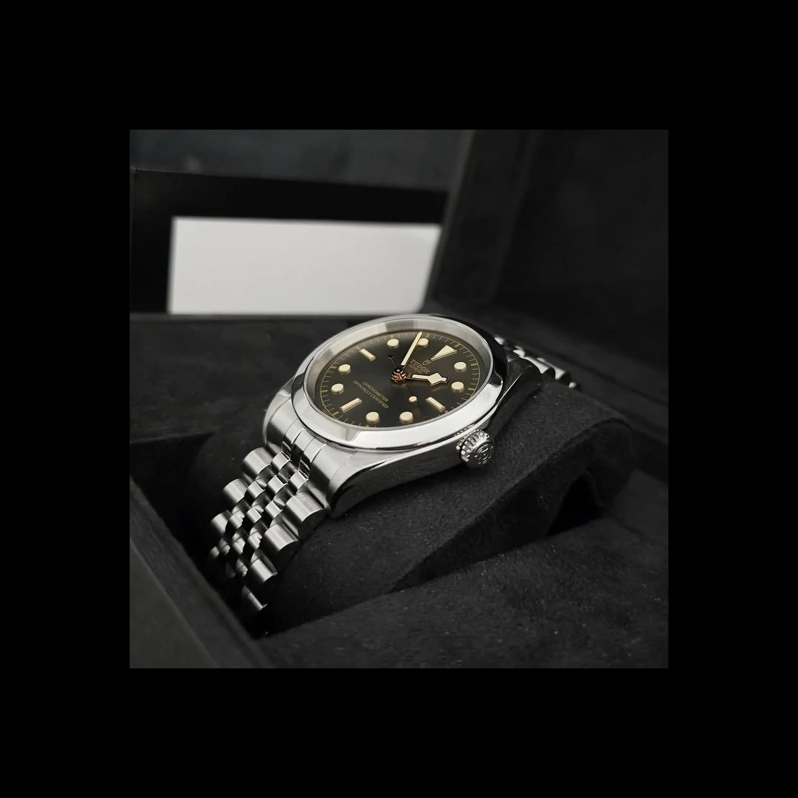 Thumb Black Bay 41 Stainless Steel / Black / Bracelet
