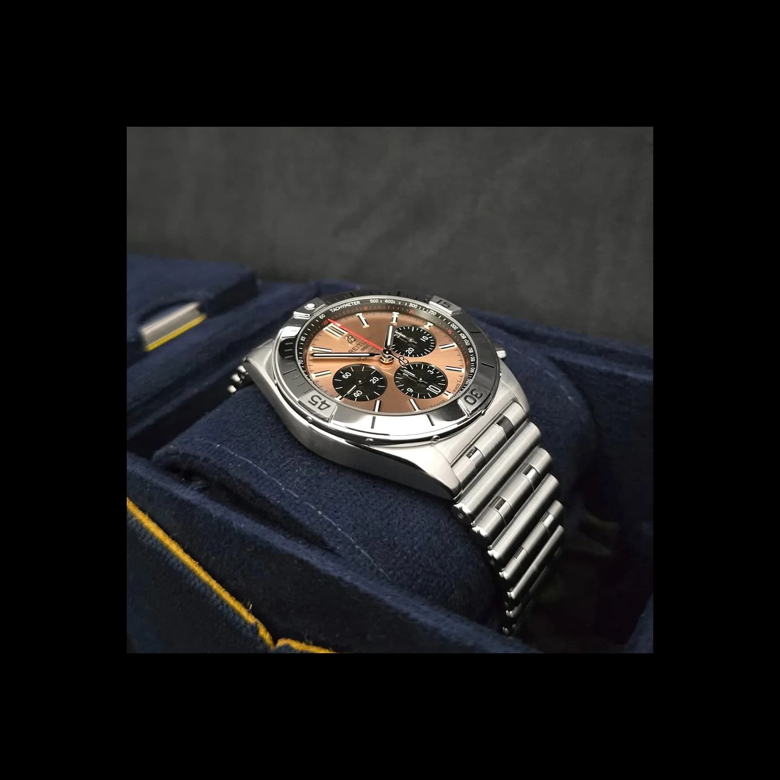 Thumb Chronomat B01 42 Stainless Steel / Copper / Rouleaux