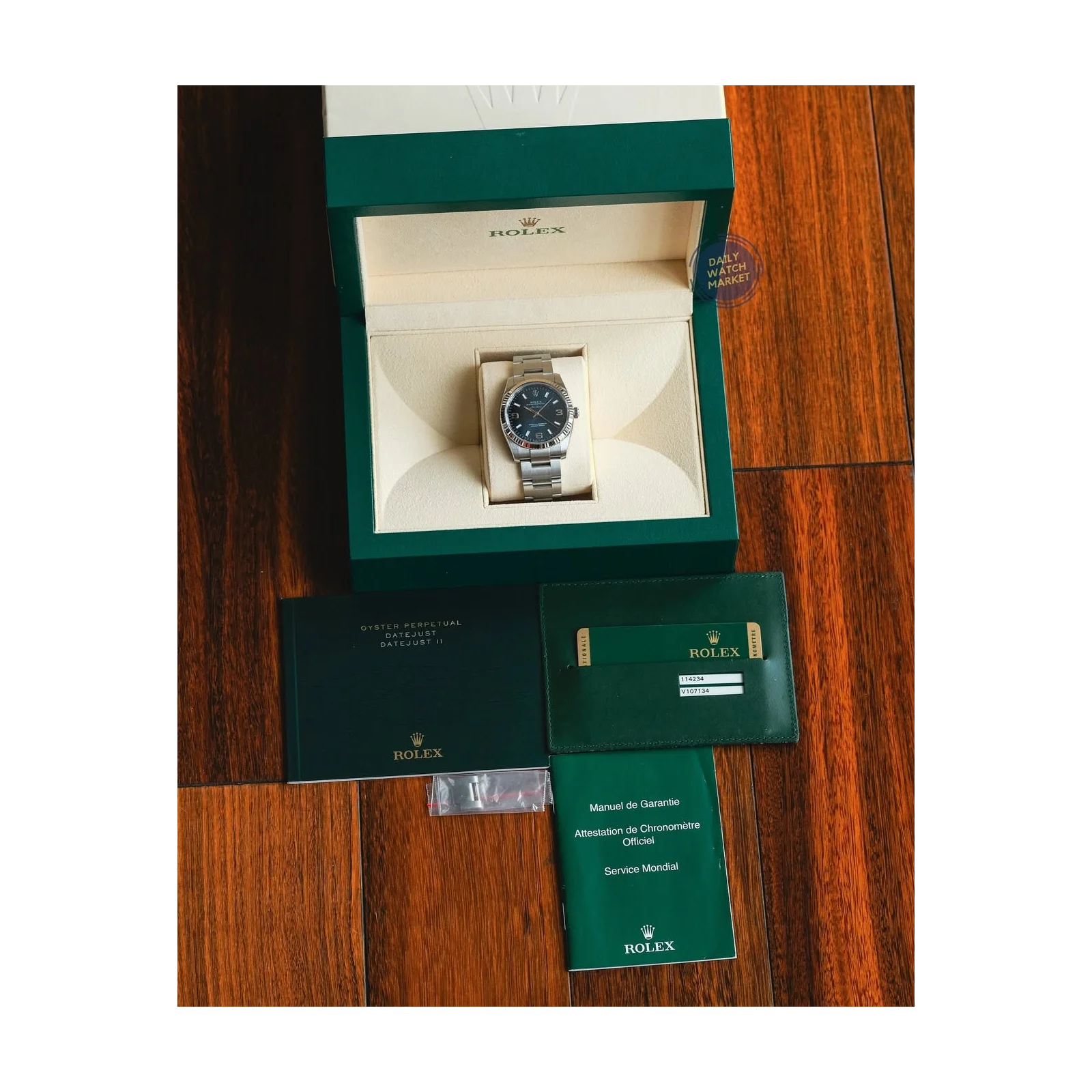 Thumb Oyster Perpetual Air-King 114234