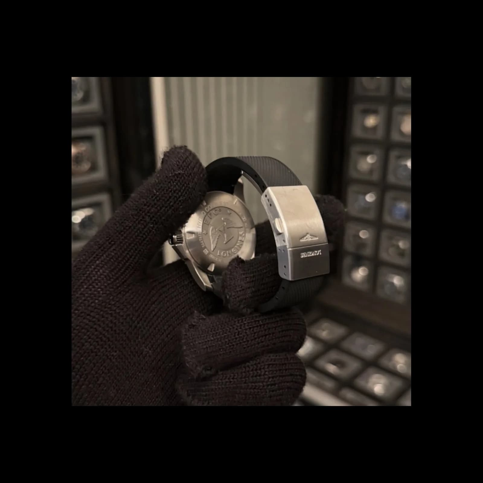 Thumb HydroConquest 41 Automatic Stainless Steel / Ceramic / Black / Rubber
