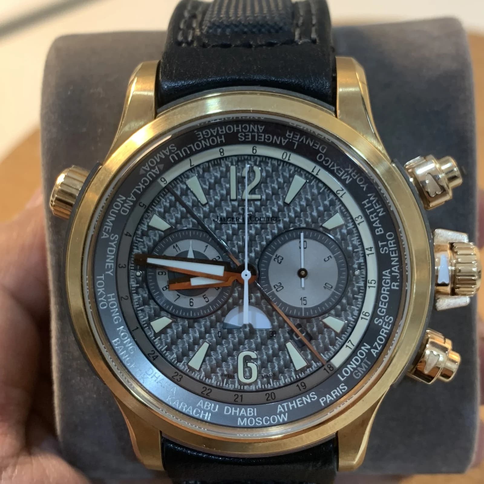 Thumb Master Compressor 46 Geographic Rose Gold Carbon