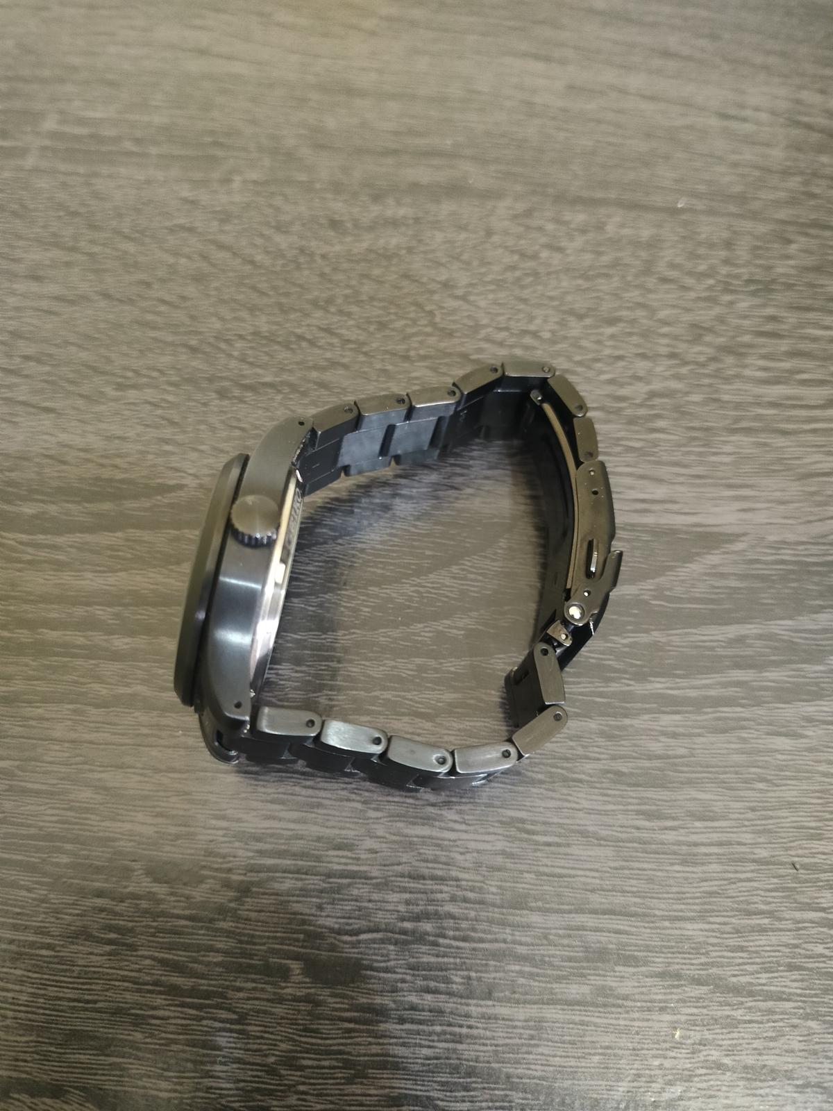 Thumb 5 Sports SRPJ09K1 Field Steet Style Automatic Men Black Stainless Steel