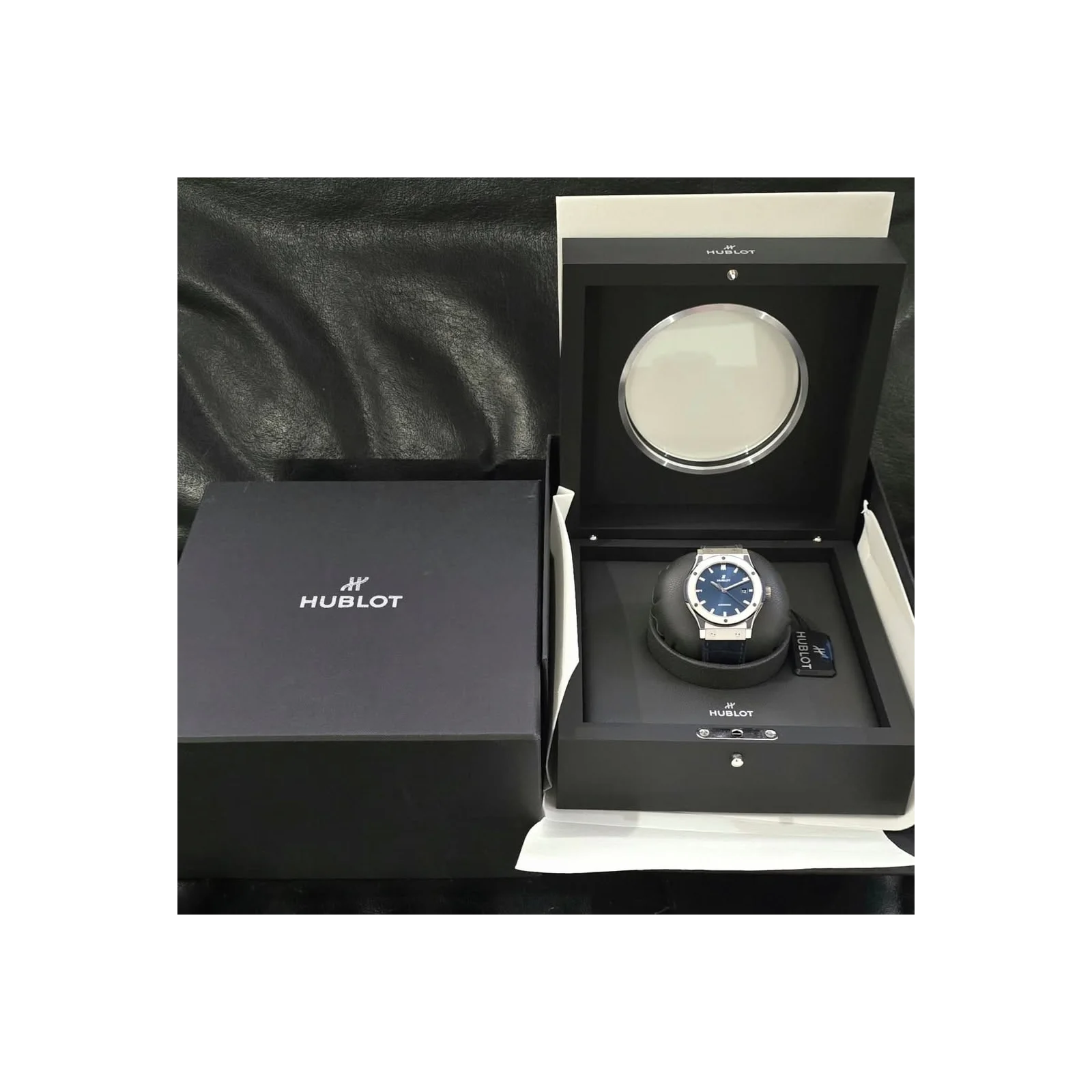 Thumb Classic Fusion 42 Titanium / Blue / Rubber
