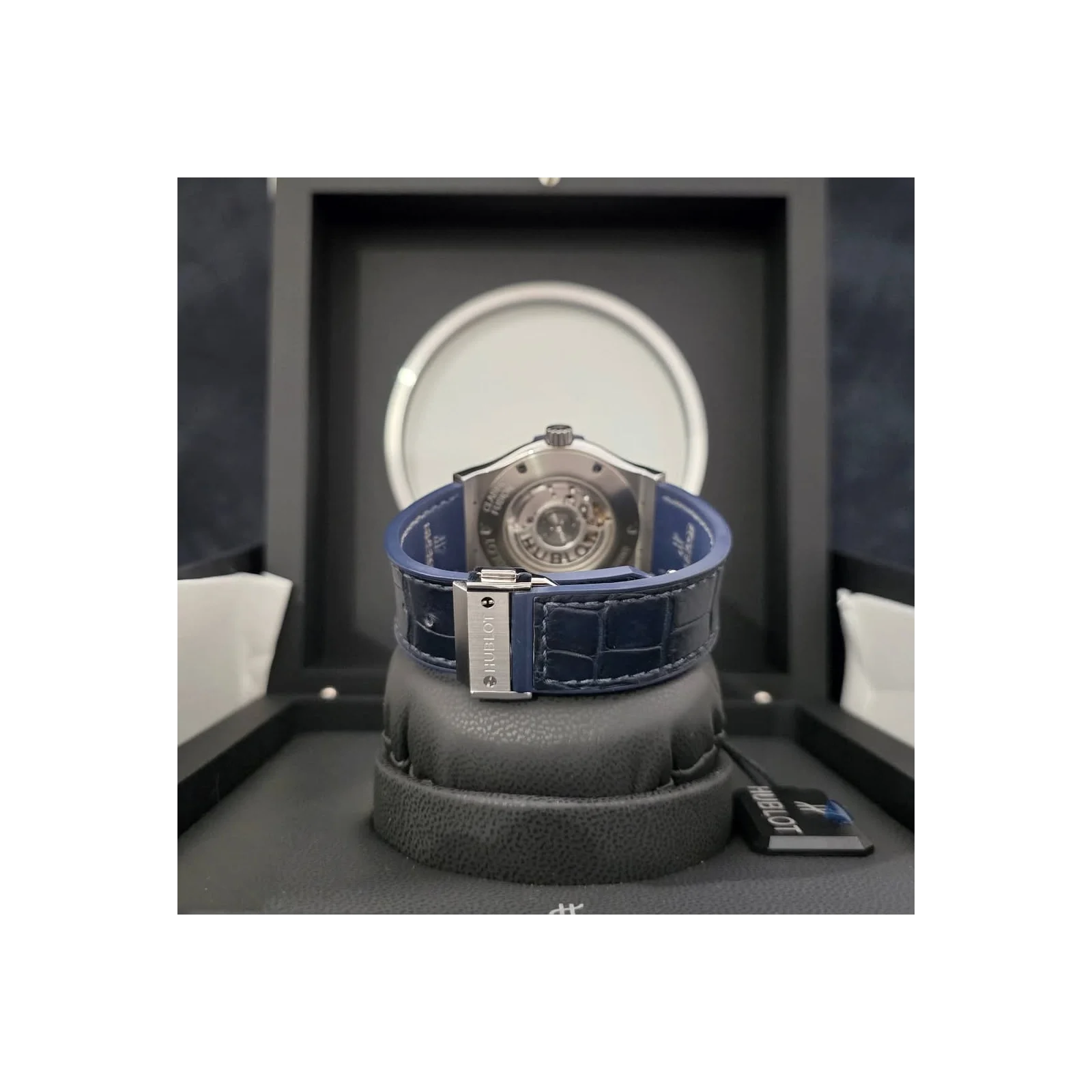 Thumb Classic Fusion 42 Titanium / Blue / Rubber