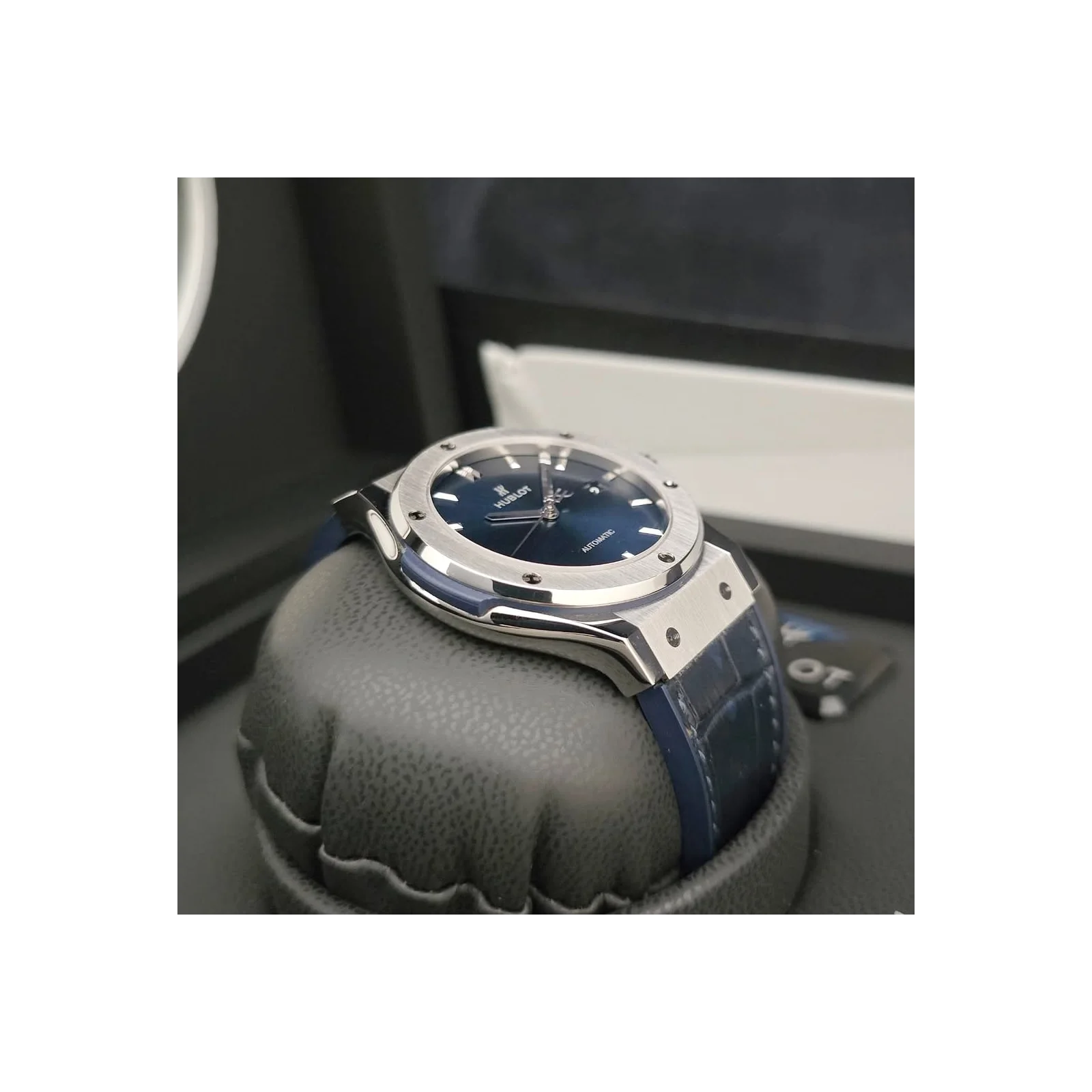 Thumb Classic Fusion 42 Titanium / Blue / Rubber
