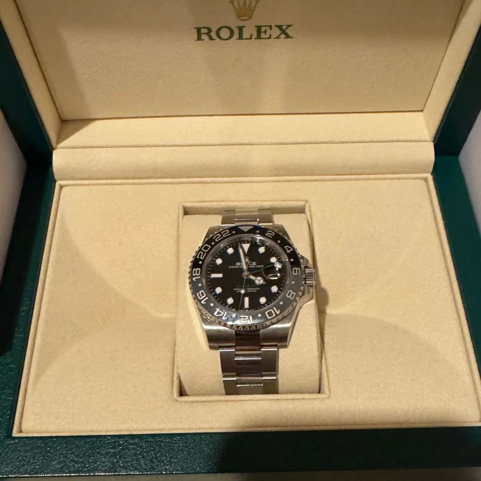 Thumb GMT-Master II Stainless Steel / GRNR / Oyster