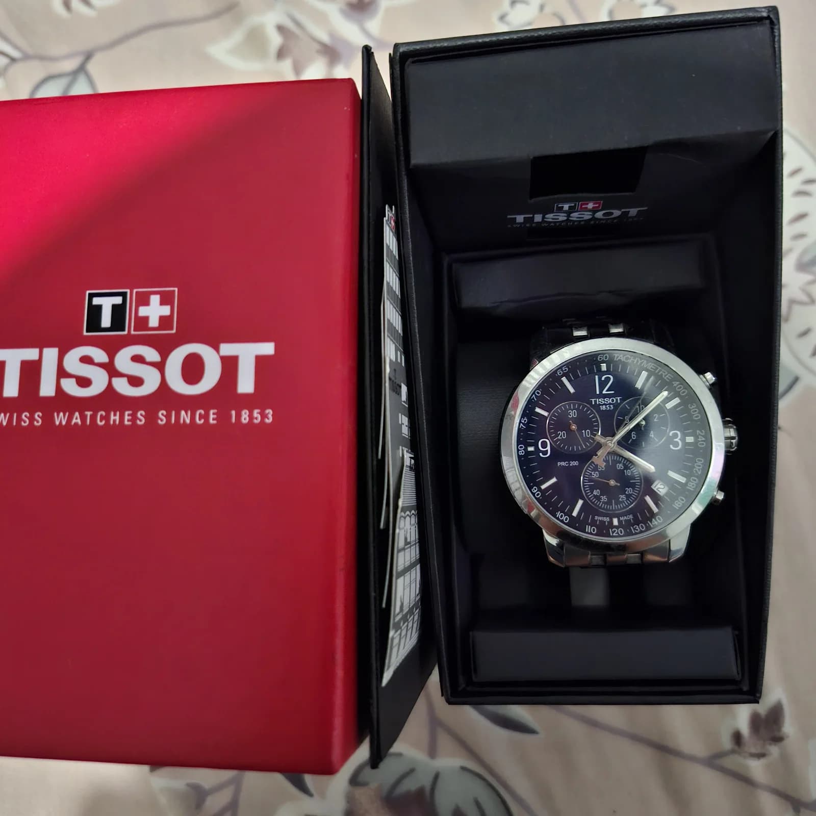 Thumb PRC 200 Quartz Chronograph Stainless Steel / Blue / Bracelet