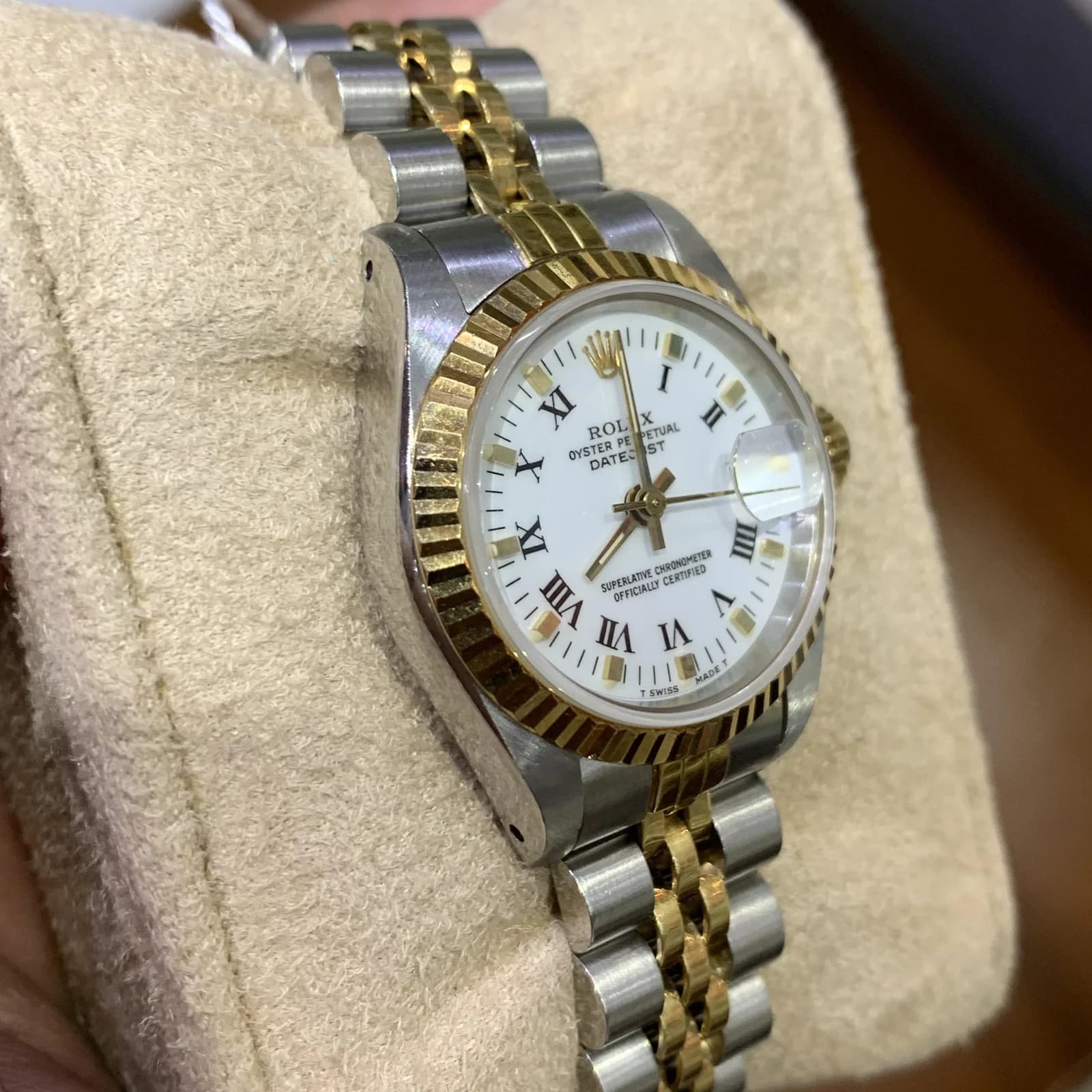 Thumb Lady-Datejust 26 Two Tone Yellow Gold / Jubilee / Champagne / Diamond