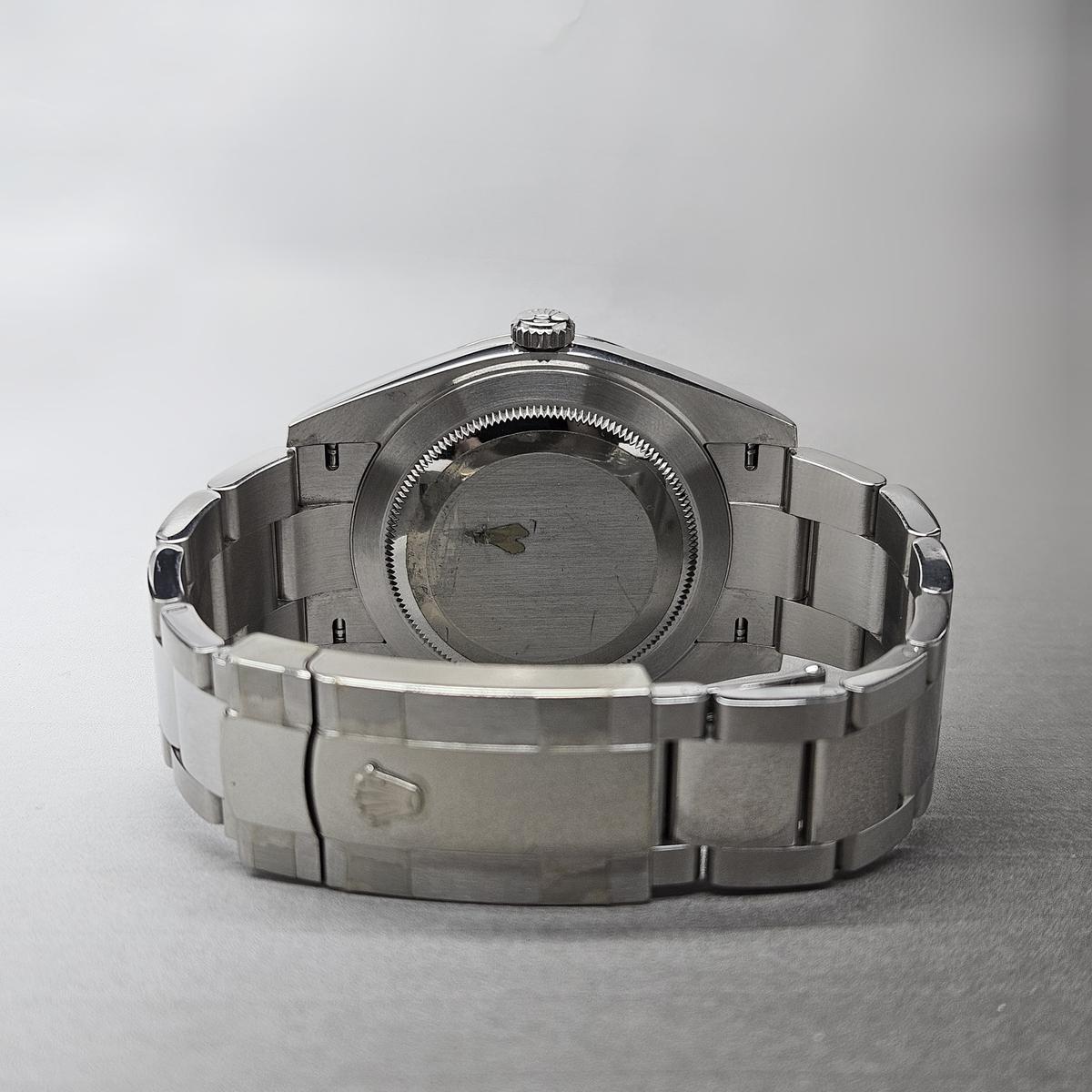 Thumb Datejust 41 Stainless Steel Fluted / Blue - Roman / Oyster