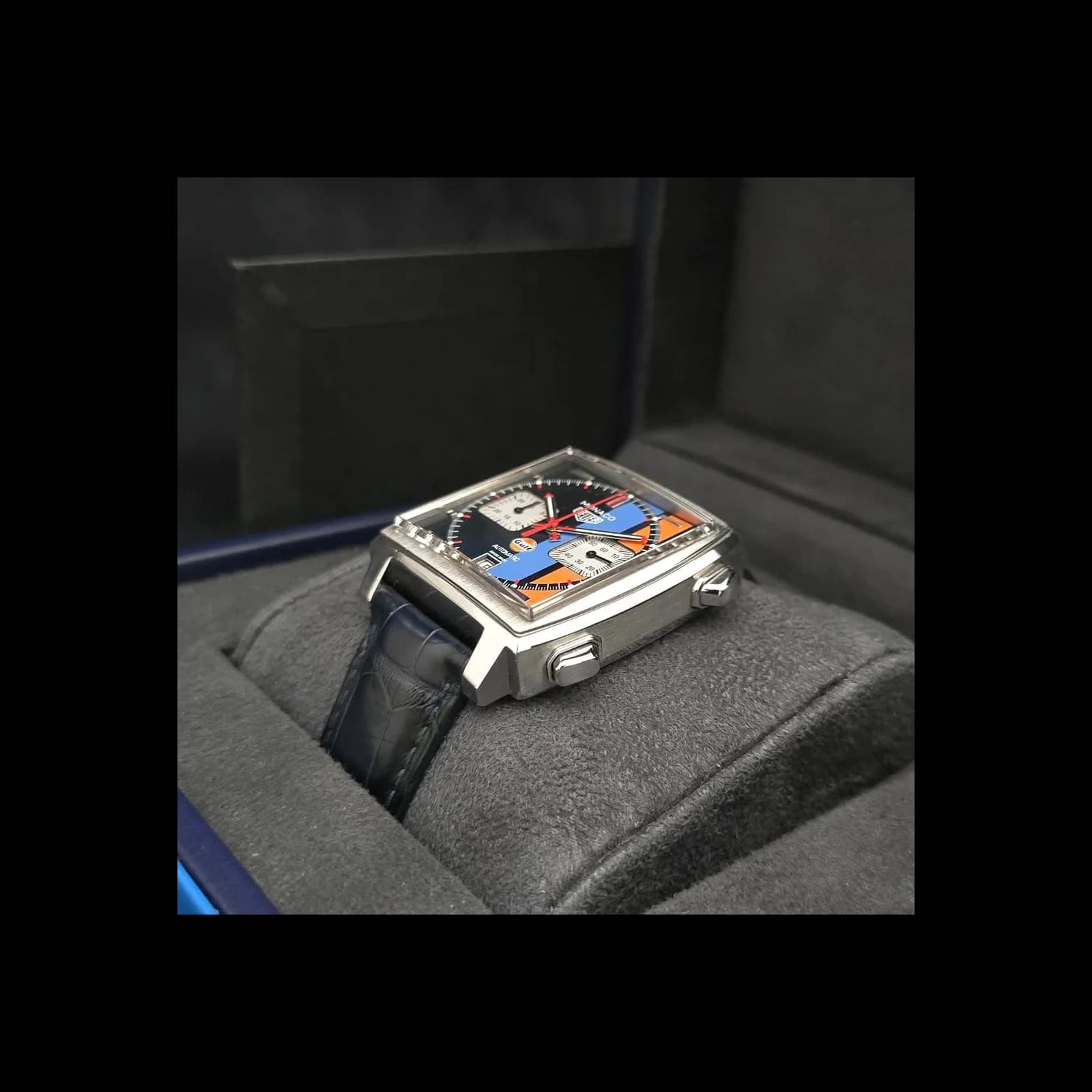 Thumb Monaco Calibre 11 Stainless Steel / Blue / Gulf