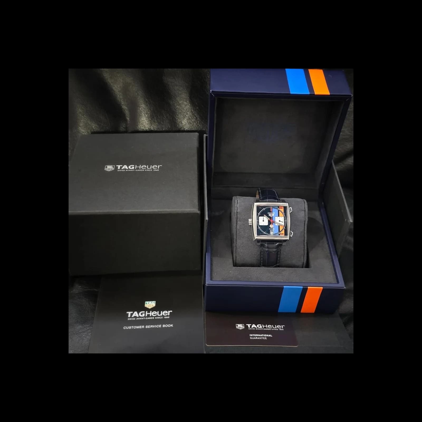 Thumb Monaco Calibre 11 Stainless Steel / Blue / Gulf