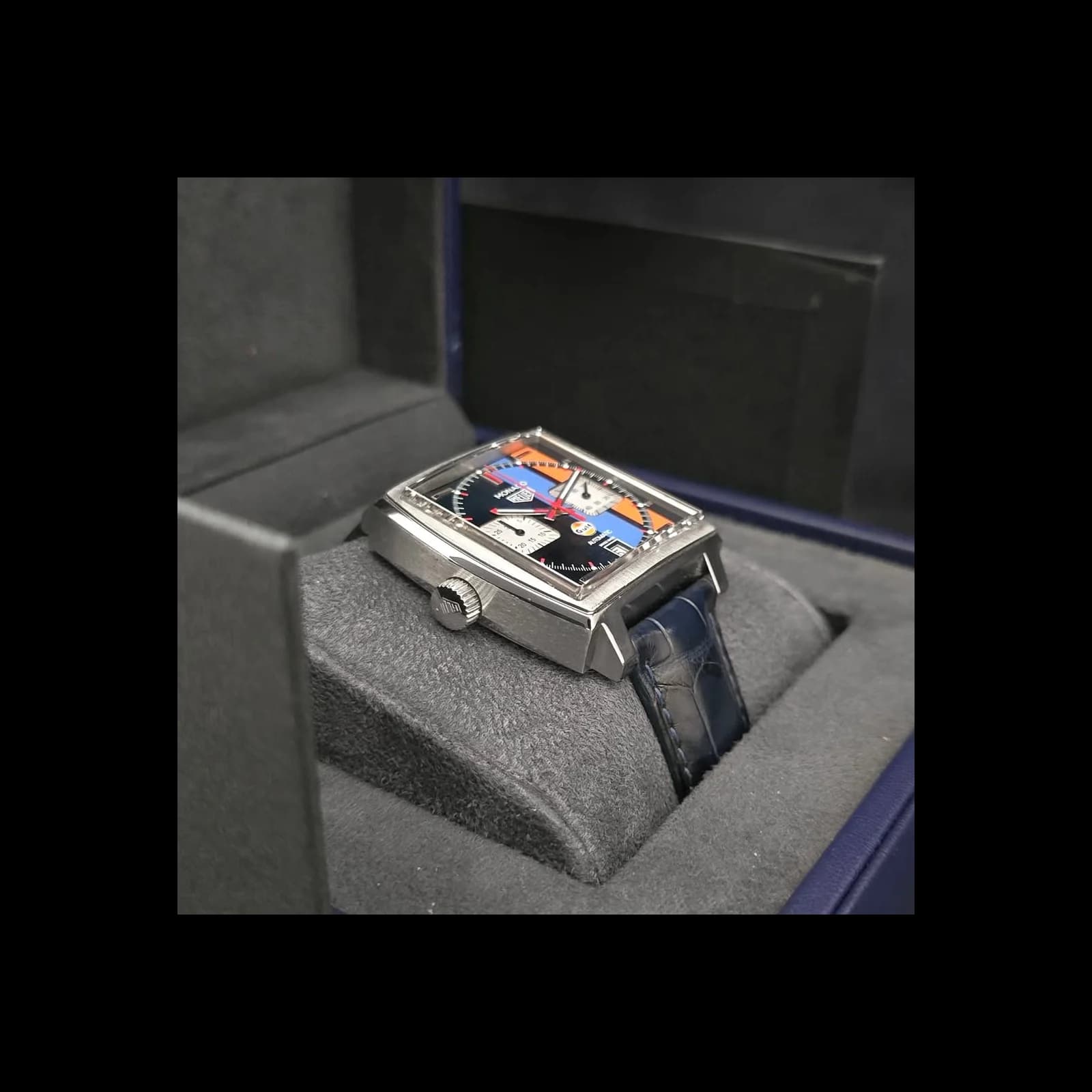 Thumb Monaco Calibre 11 Stainless Steel / Blue / Gulf