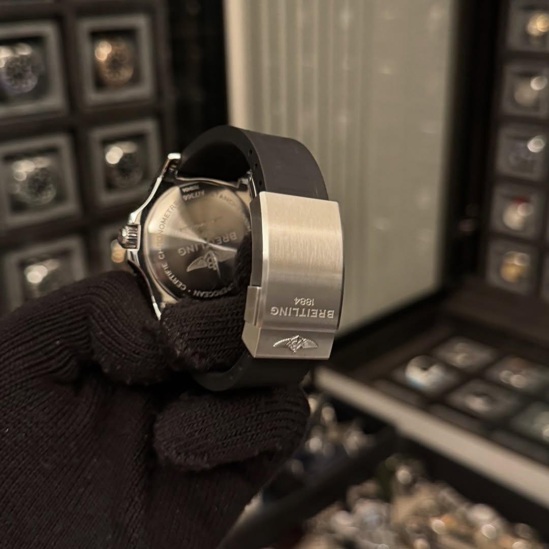 Thumb Superocean 42 Stainless Steel / Orange / Rubber / Folding