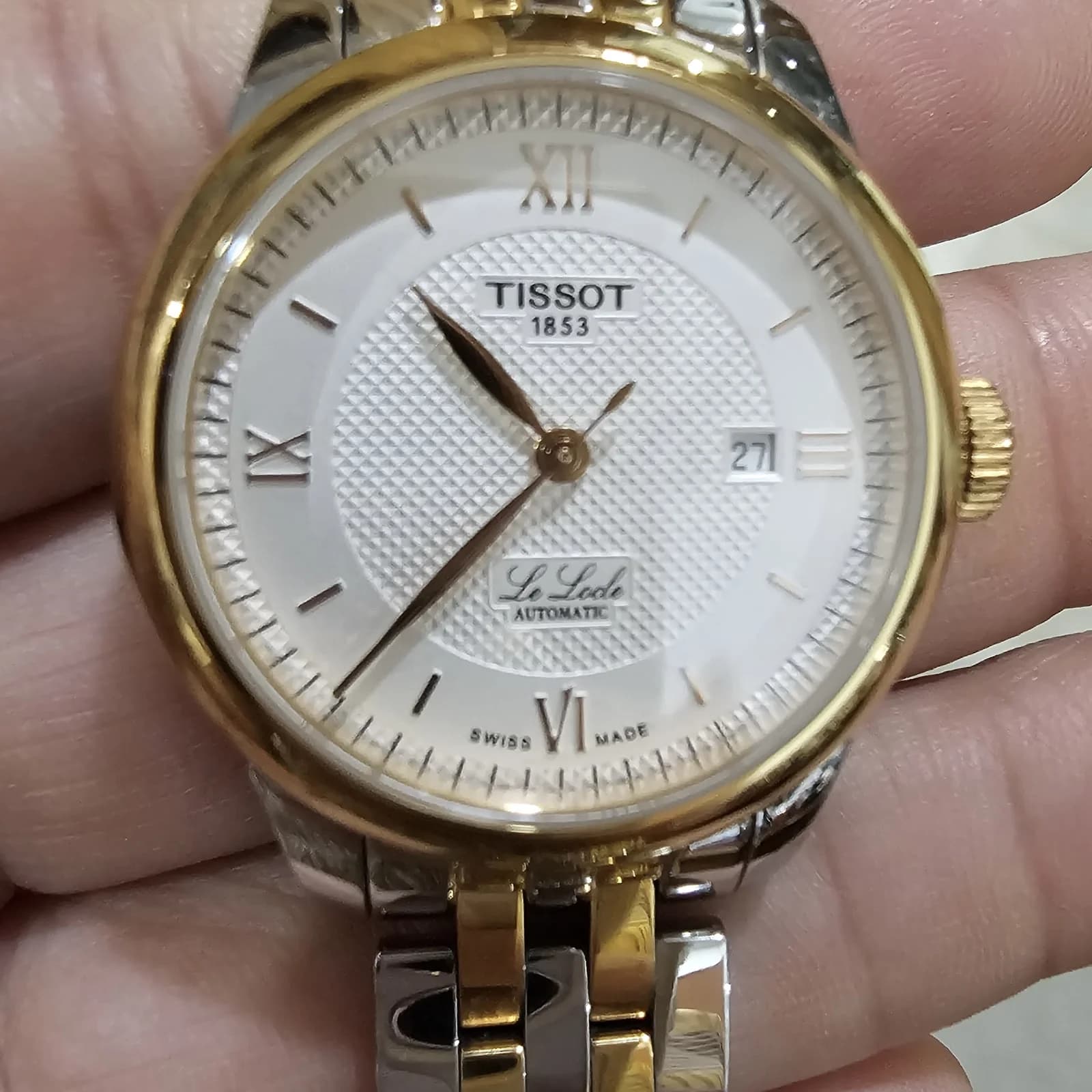 Thumb Le Locle 29 Automatic Lady Stainless Steel - Rose Gold / Silver