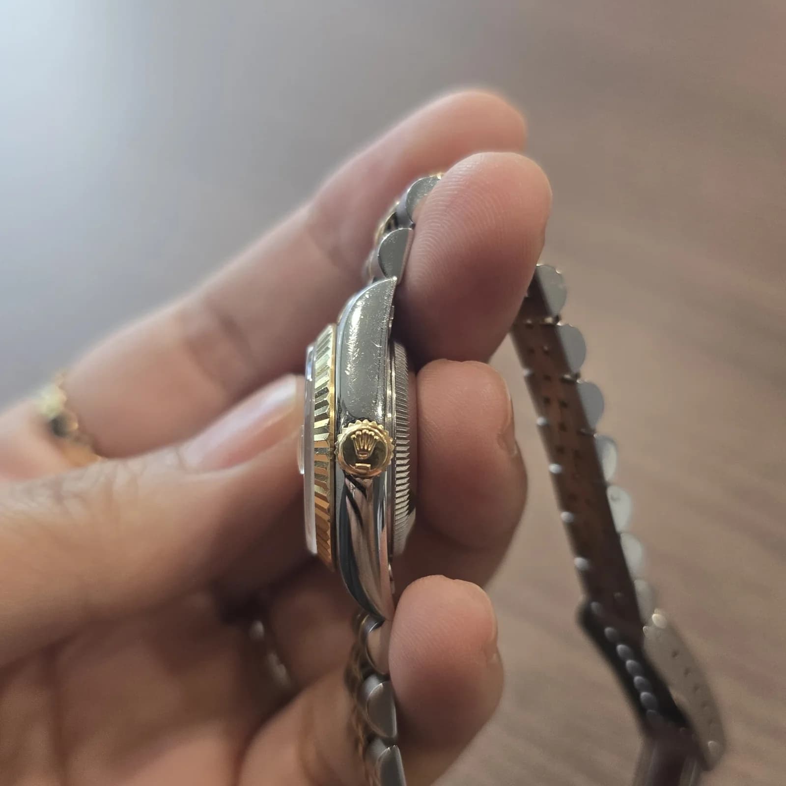 Thumb Lady-Datejust 26 Two Tone Yellow Gold / Jubilee / Champagne / Diamond